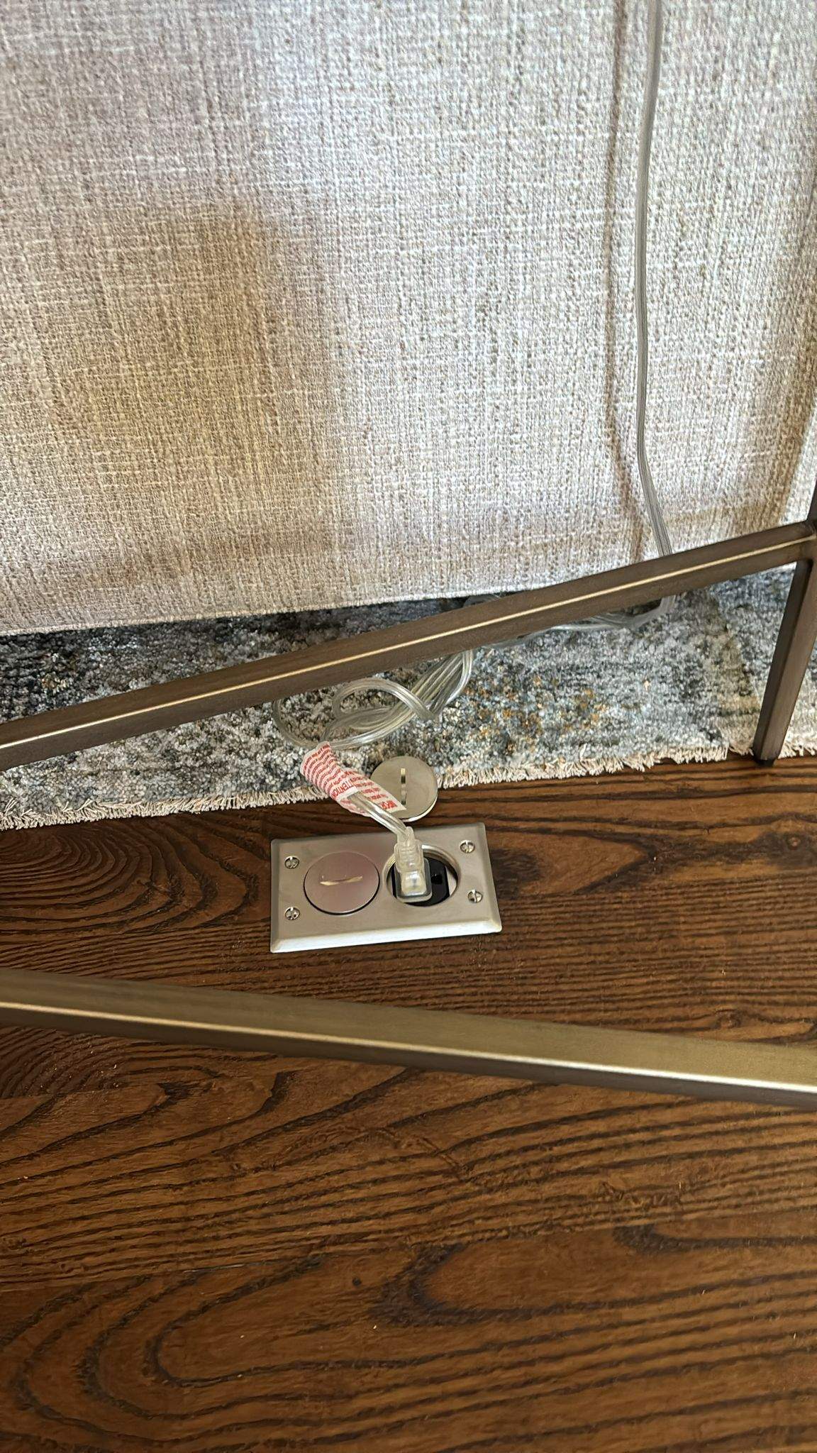 Floor Outlet Installation by Welter Home Services