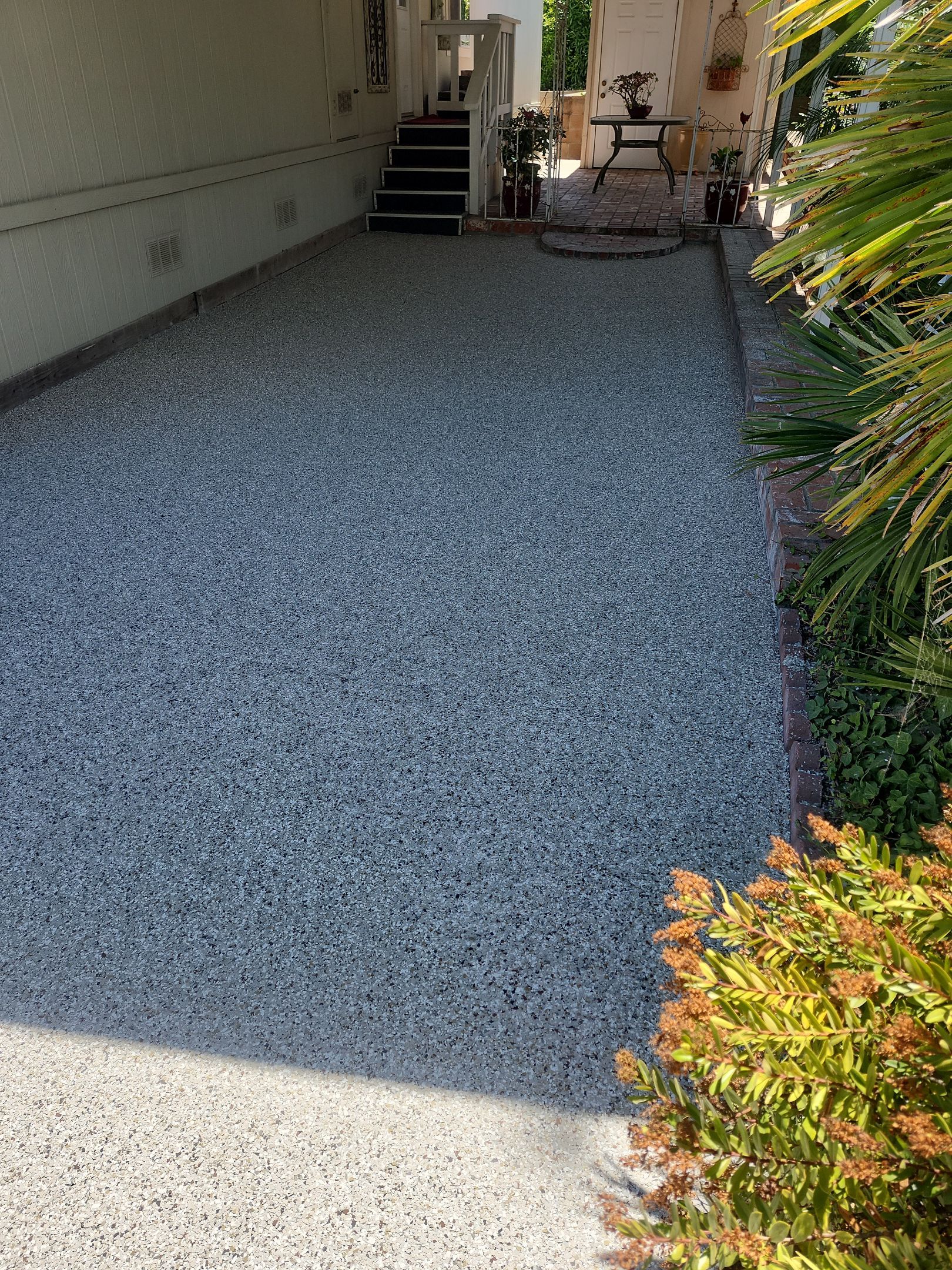 Creekbed Polyurea Driveway and Carport Resurfacing in Pismo Beach by MGP Coatings
