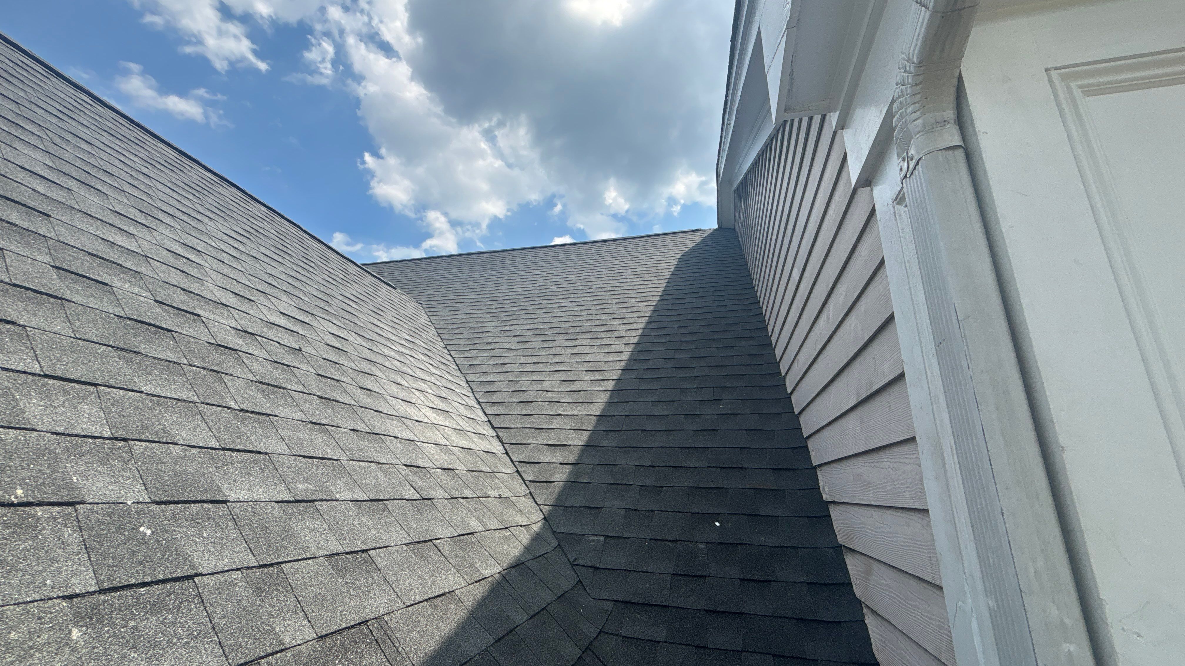Front Garage Roof Restoration ā GAF Timberline HDZ by Maven Roofing & Exteriors LLC