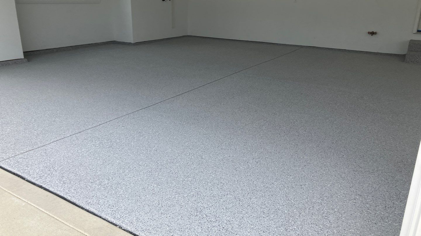 Garage Floor Coating in Granger! by Innovative Spaces / Innovative Concrete Coatings
