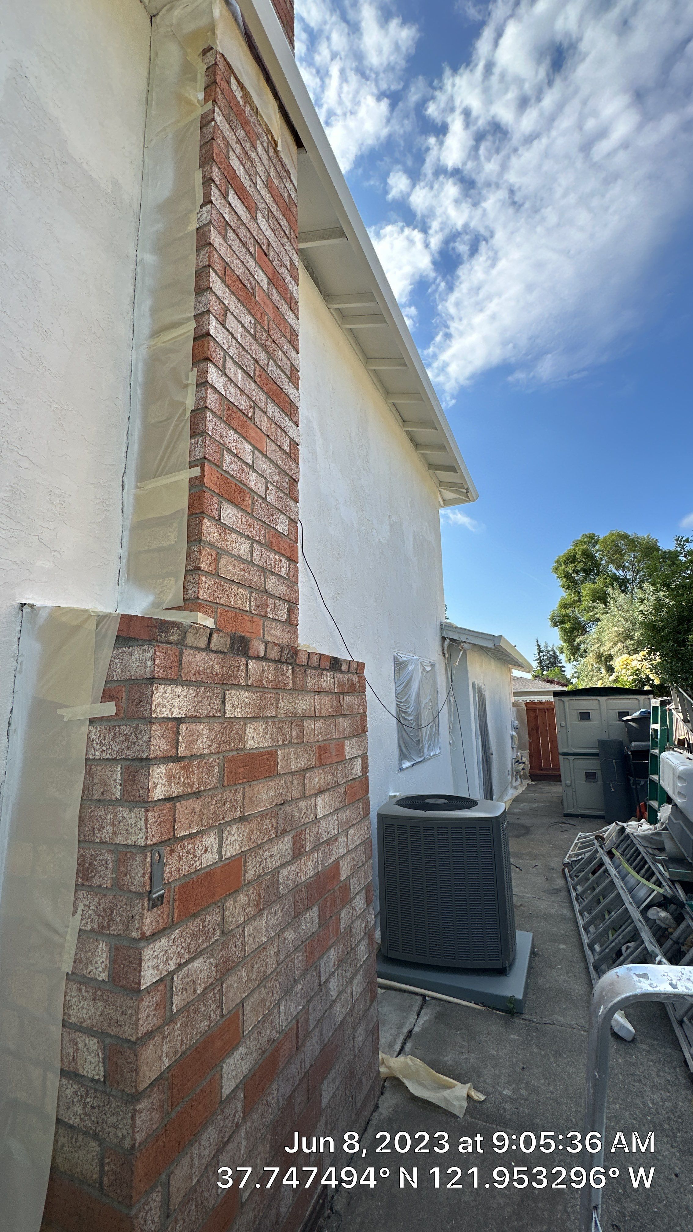 Exterior painting at San Ramon  by Herrera’s Bay Area Painting inc.