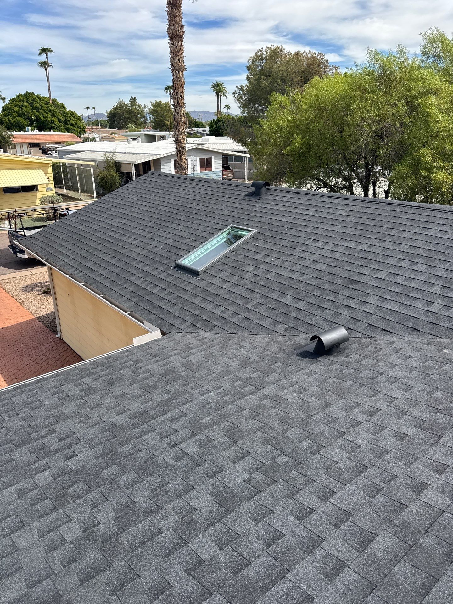 Residential Roof Install using GAF in Mesa by Weather-Tite Roofing