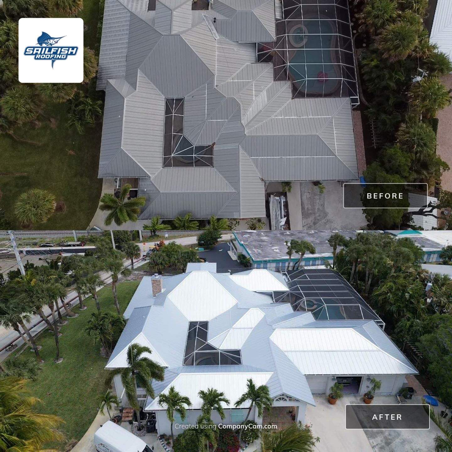 Standing Seam Metal Roof Replacement by Sailfish Roofing