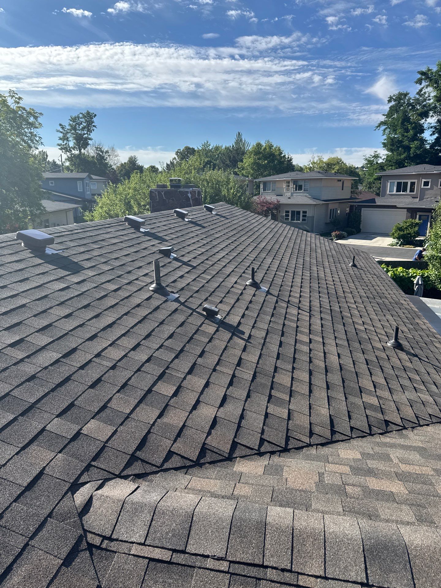 Complete Residential Roof Replacement and Attic Ventilation Upgrade in Boise by Olive Roofing