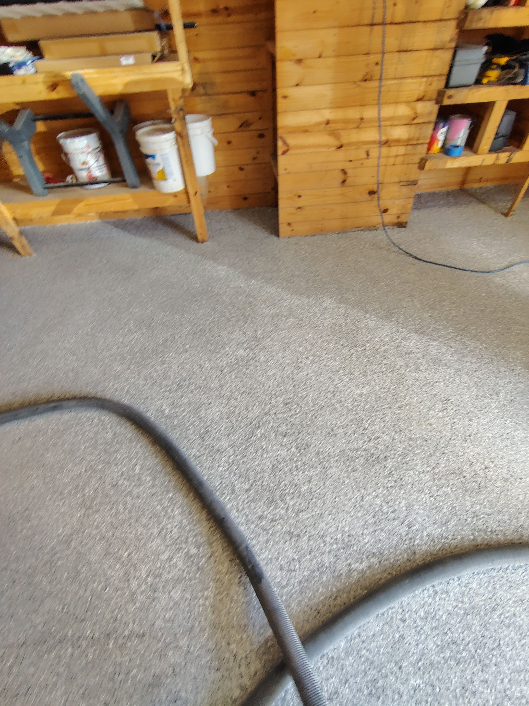 Commercial Epoxy Flake Floor Coating in Emmetsburg, Iowa by Select Painting, Coatings & Garage Cabinets