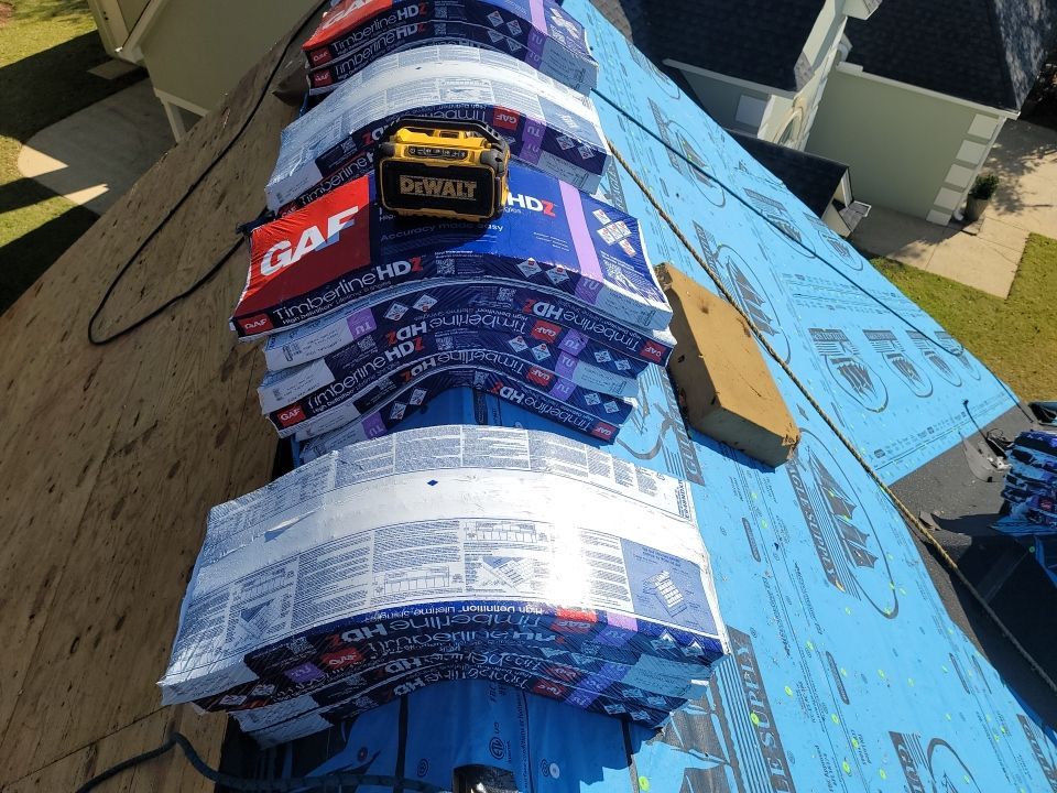 Residential Roofing Installation using Roof Replacement by American Roofing & Construction LLC