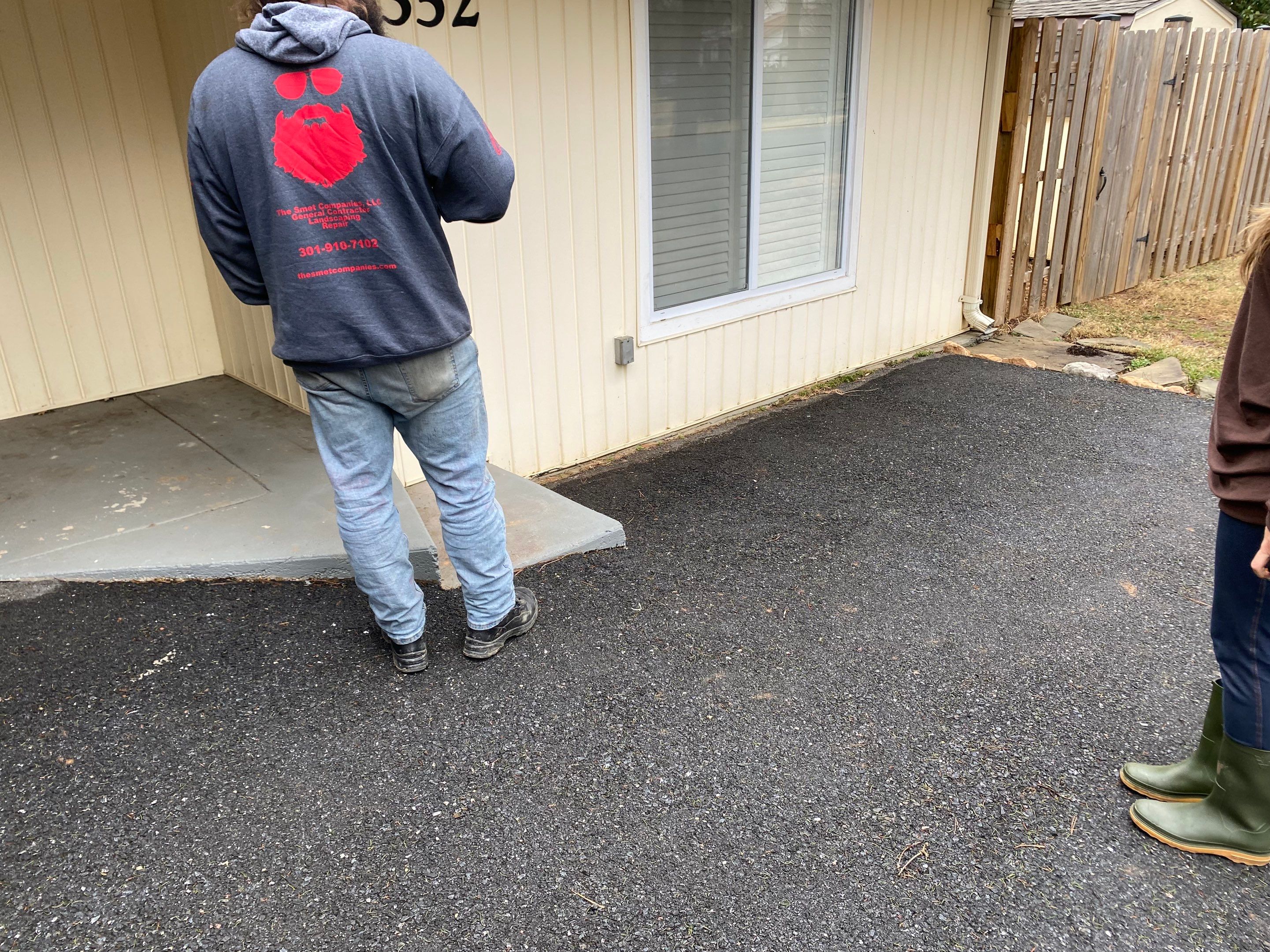 Landscape Design, drainage & flooring by The Smet Companies, LLC