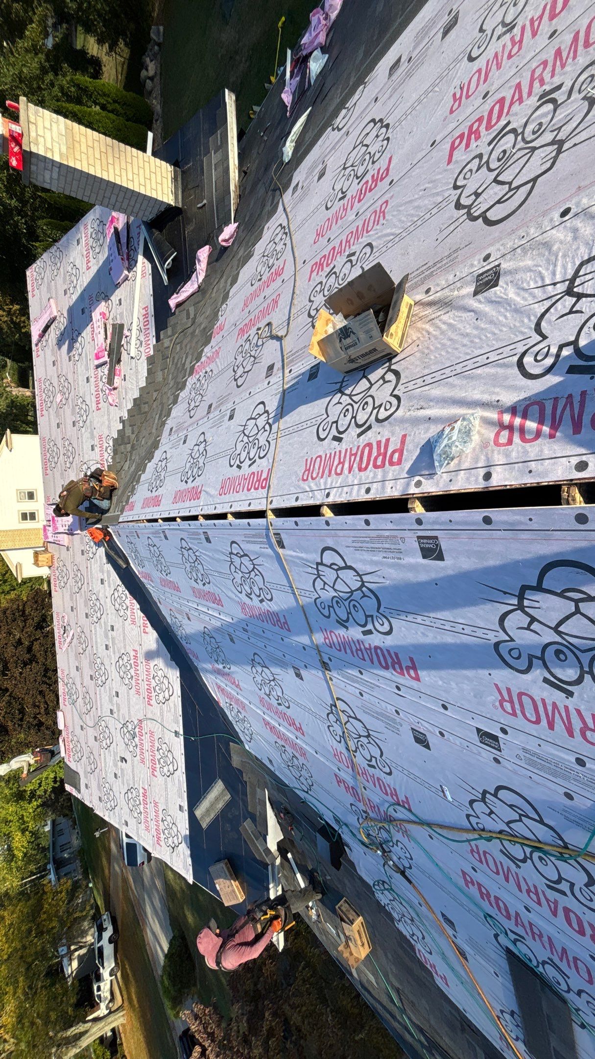 Roof Replacement using Owens Corning Williamsburg Grey by 180 Contractors