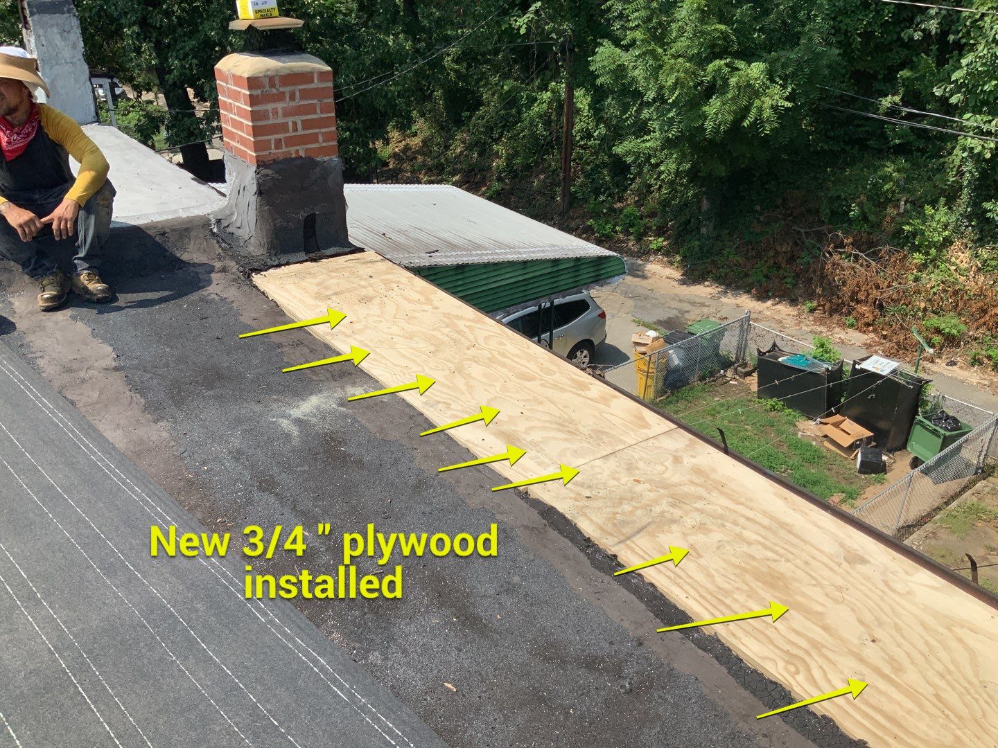 Residential Roofing Installation using GAF by Alpha Design Services