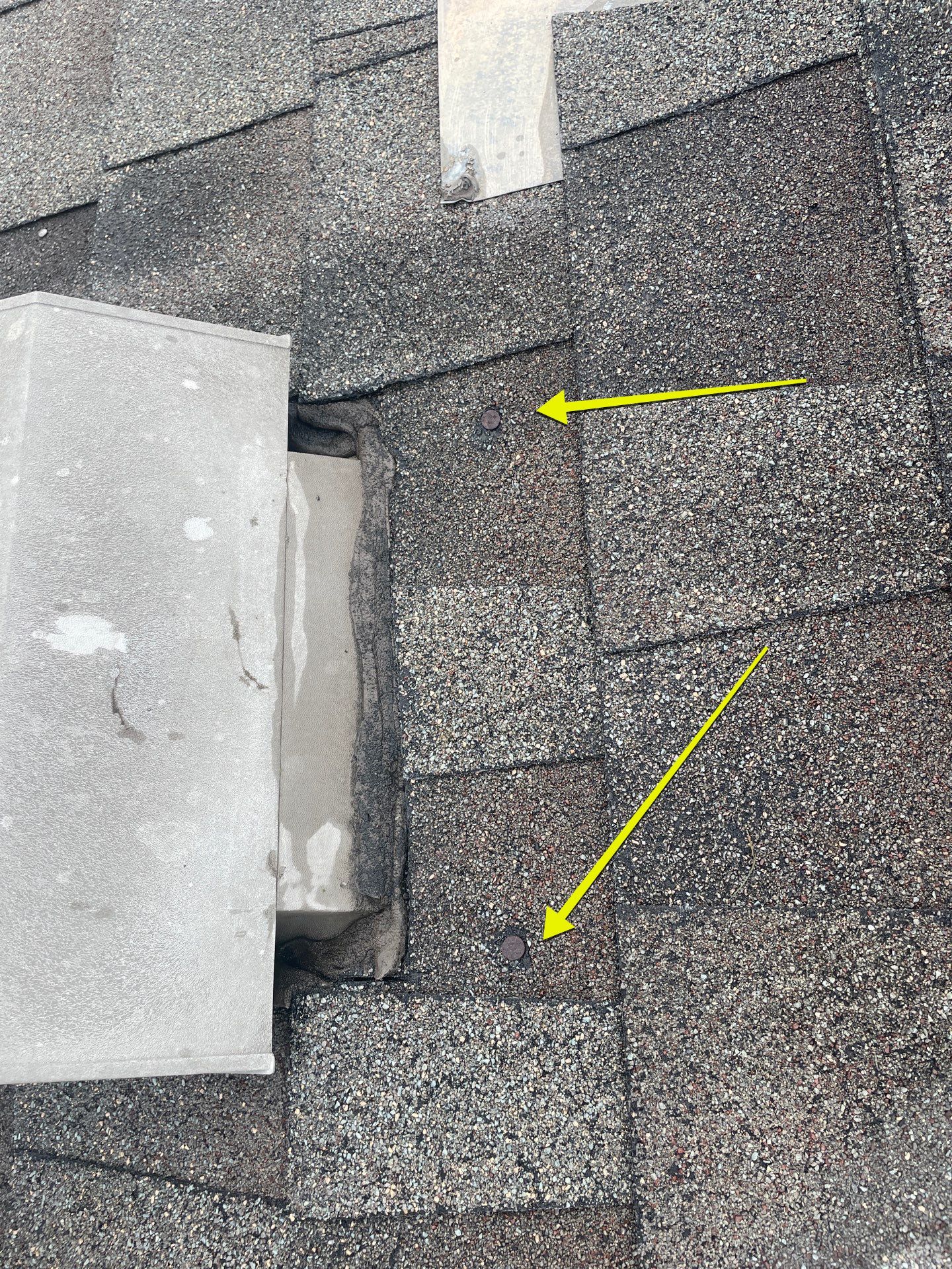 Hail Damage using Owen's Corning Duration (Lifetime) Shingles by Roof Repair Company