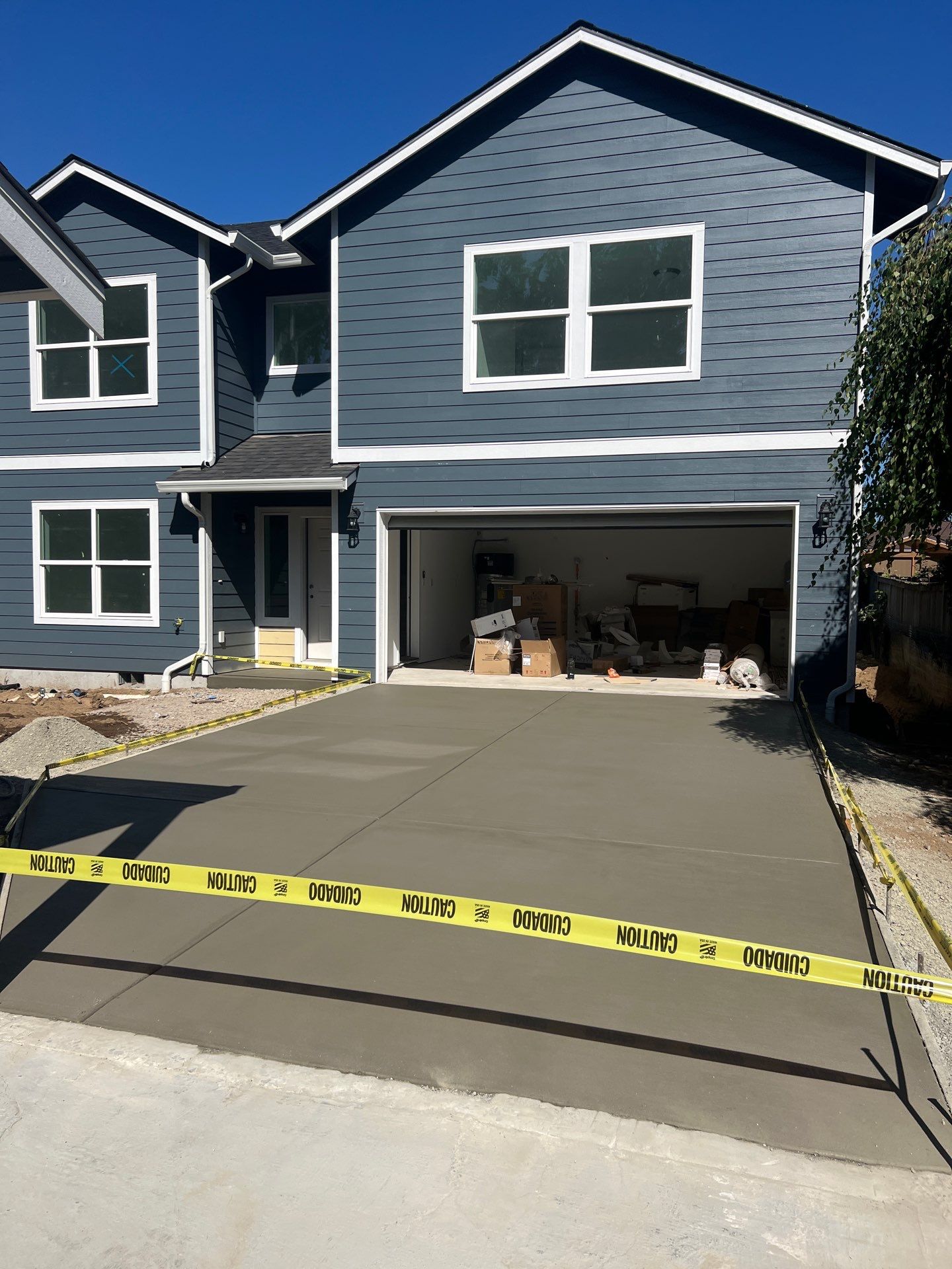 Grant | Concrete Driveway  by Jireh Asphalt & Concrete Inc 