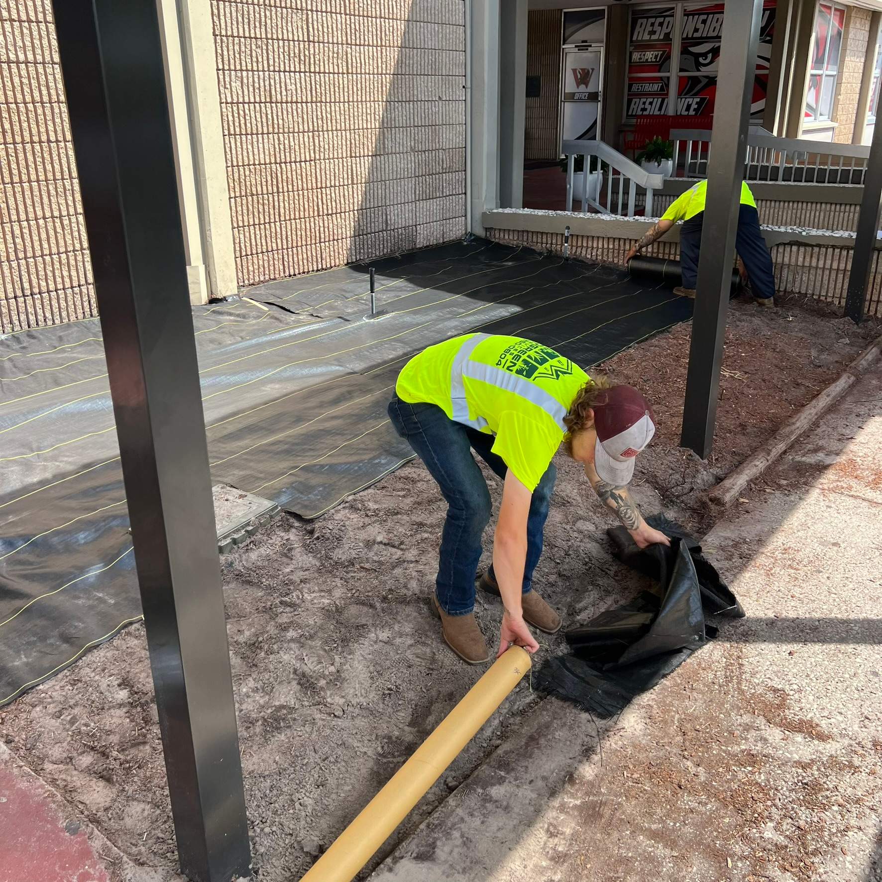 Landscape Install | Wilkinson JHS by ProGreen Services