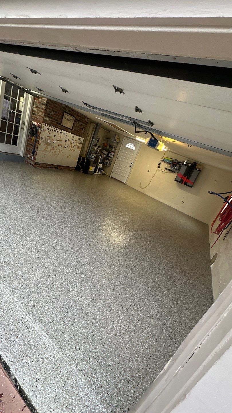 Shoreline Garage Project in Wexford by Floors in a Day, Inc