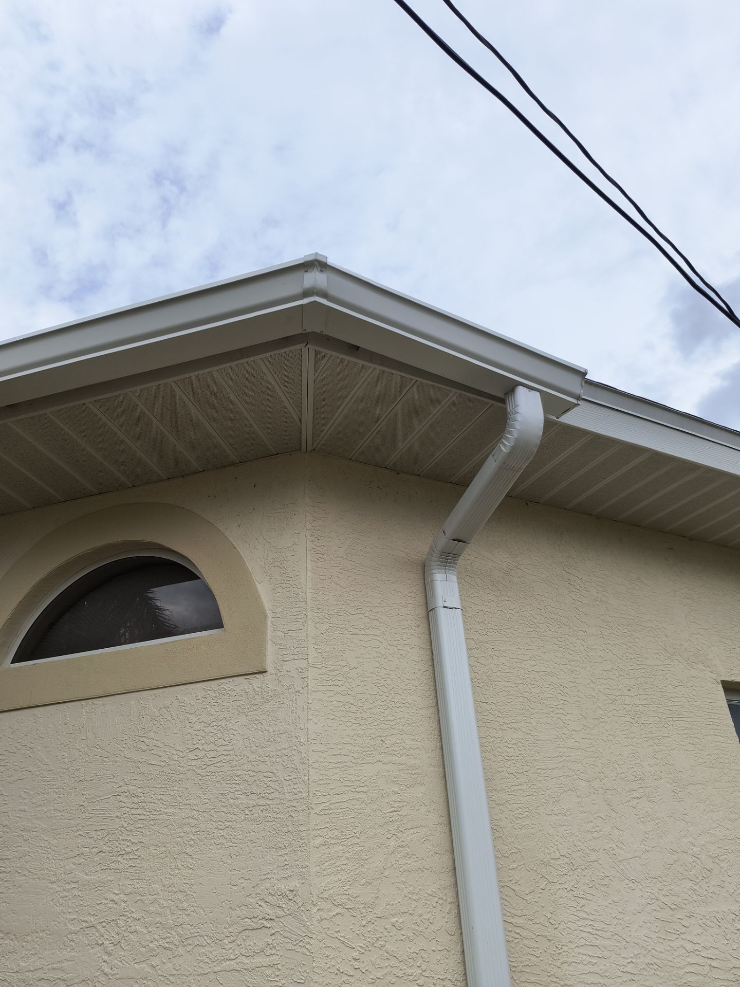 Gutter Installation Wedge in Cape Coral FL by Gutter Professors