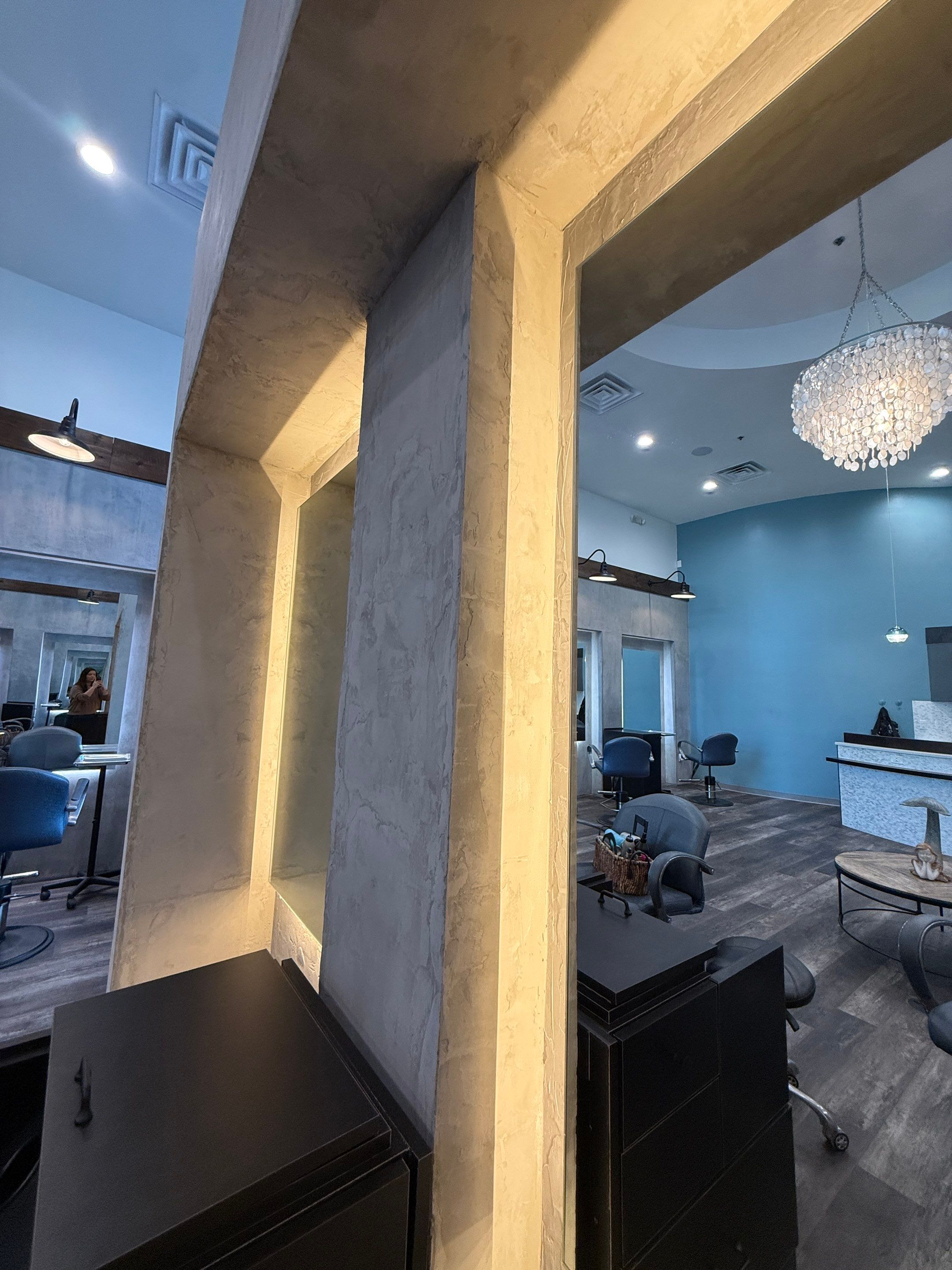 Salon Build-Out by C3 Custom Builds