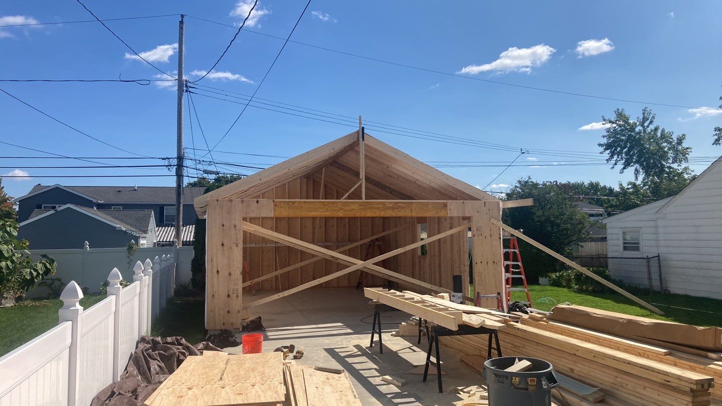 Garage And Concrete by Ivy Lea Construction