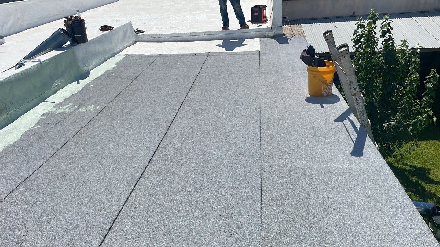 Market Street Coating by Bayfront Roofing and Construction