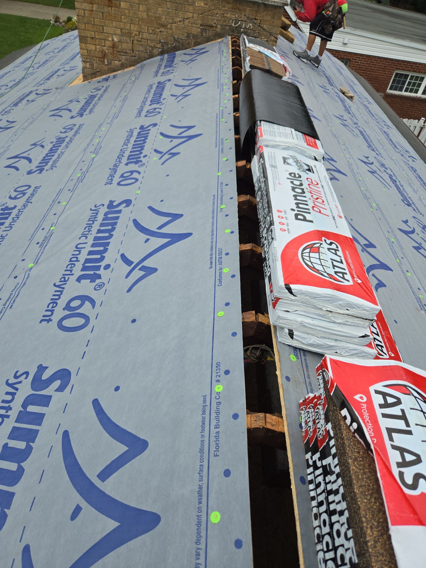 Atlas Pinnacle, Color, Morning Harvest, Drip Edge, Color, Royal Brown by Eagle Eye Roofing