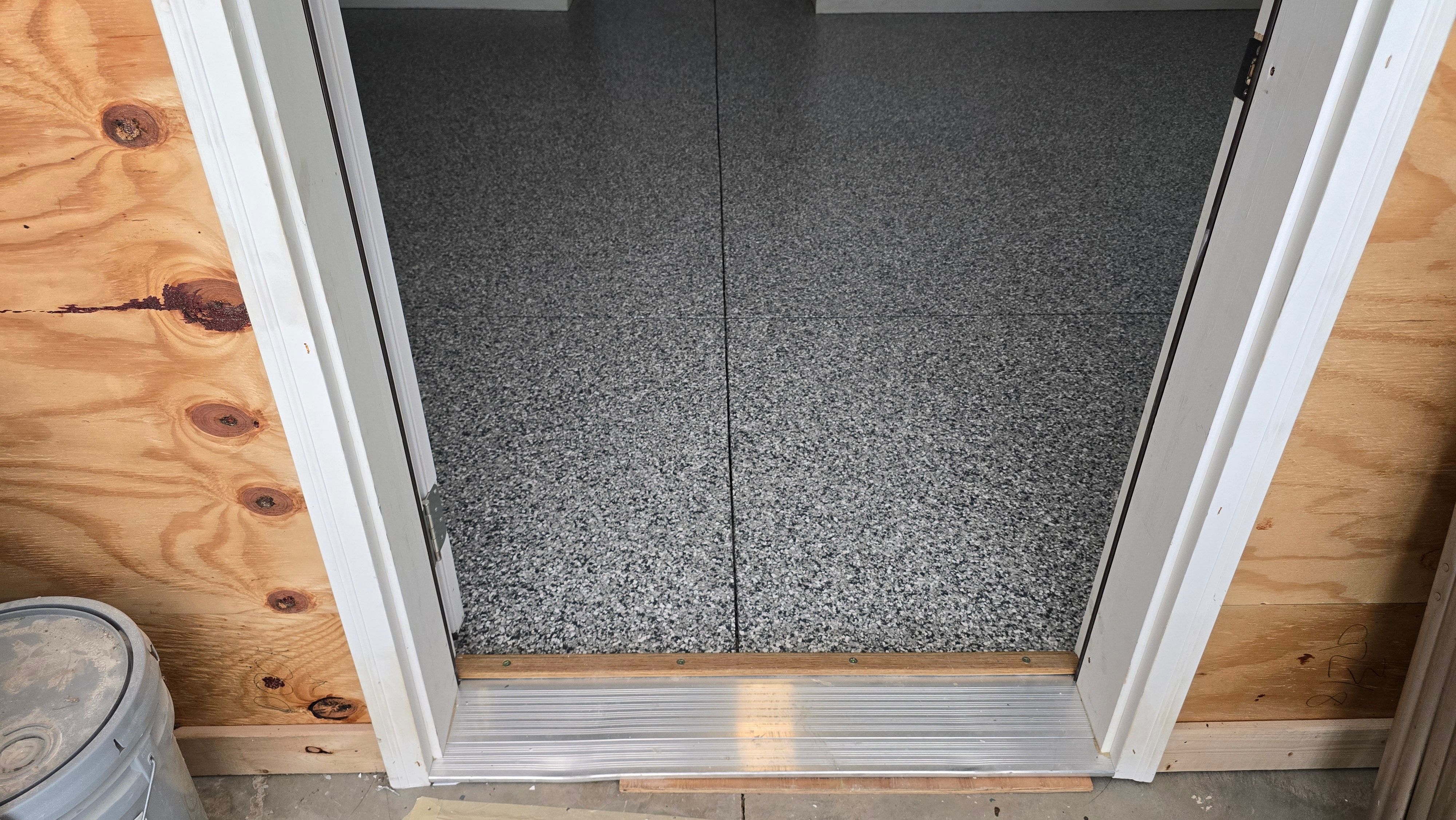 Basement using Gravel by Elite Floor Solutions
