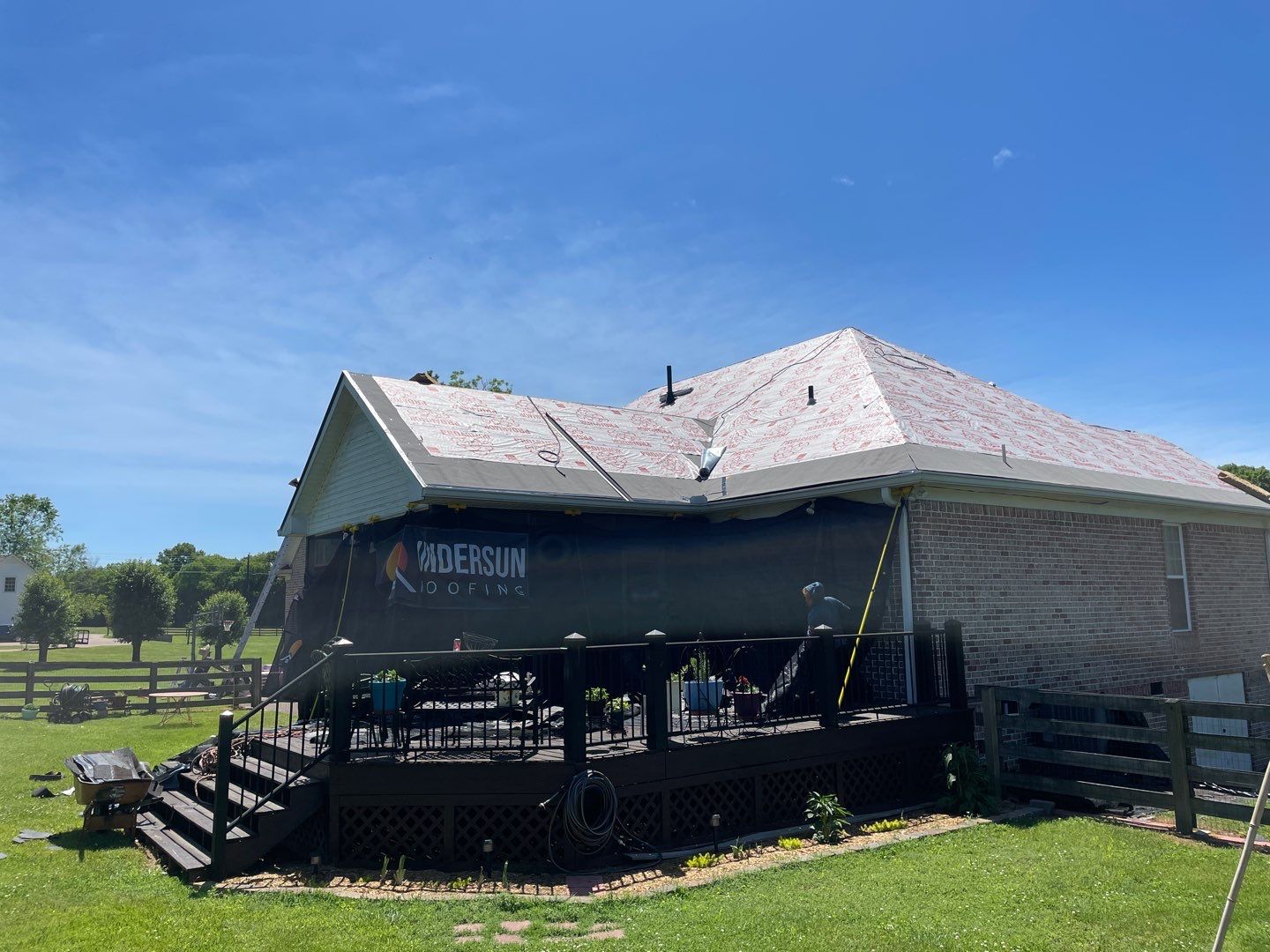 Residential Roofing Installation using Owens Corning Duration Shingles Roofing System by Undersun Roofing 