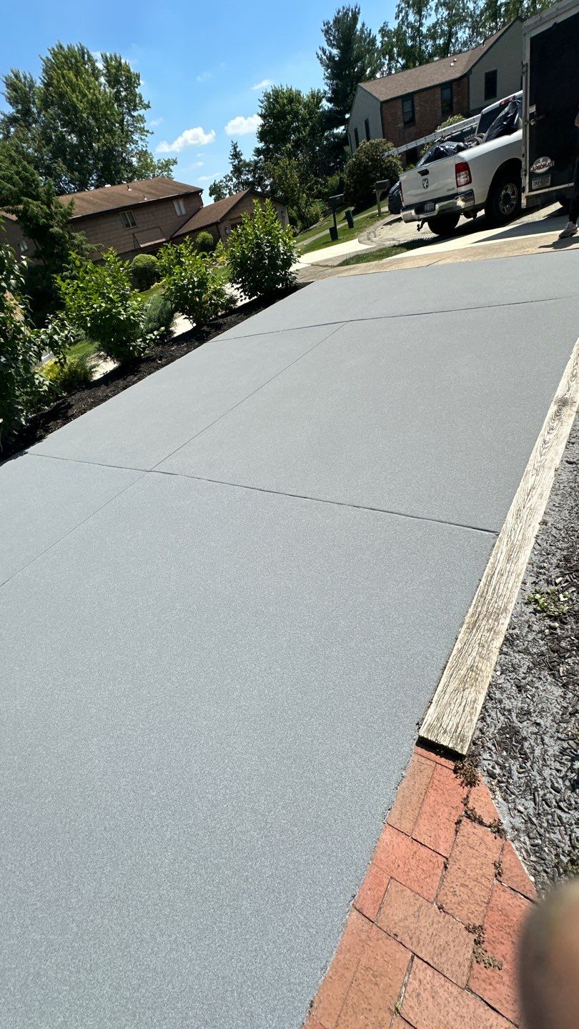 Driveway Project in Monroeville by Floors in a Day, Inc