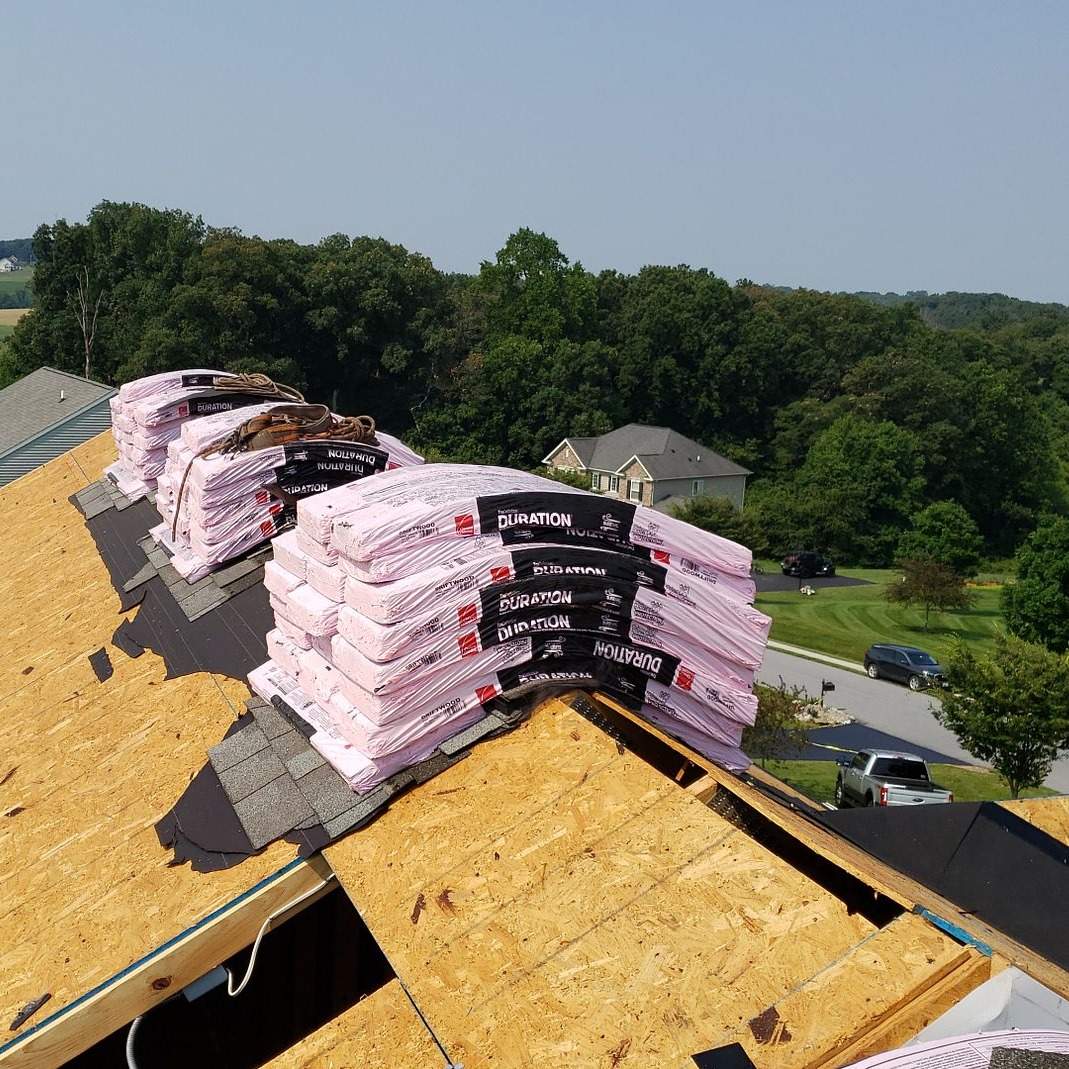 Residential Roofing Installation using Owens Corning TruDefinition Duration Lifetime Architectural Shingles by Roof Right Inc