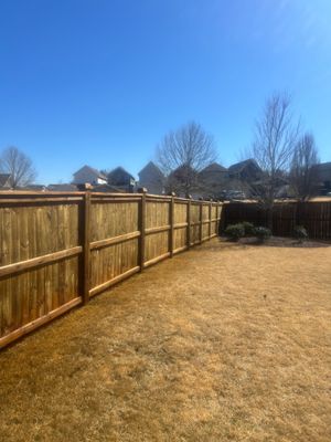 Weathered Fence using Wood Sealant
