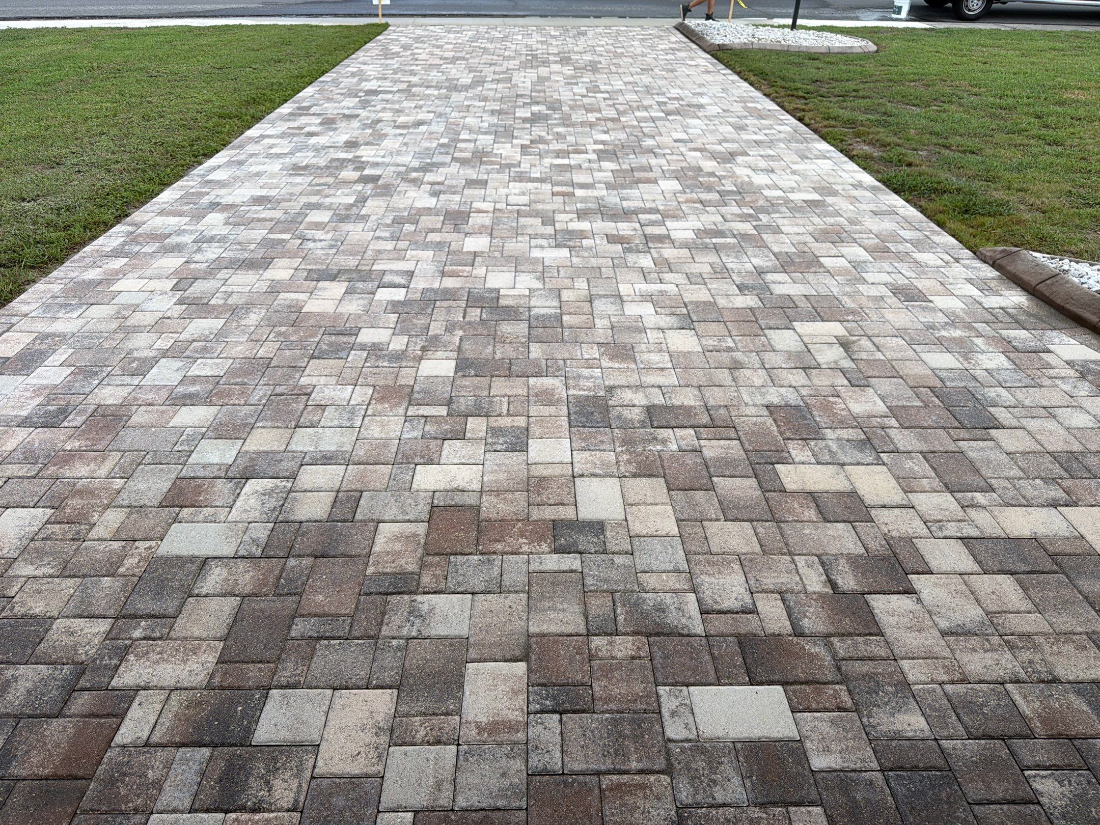 Sun City Center Paver Driveway and Porch Sealing Project by Supreme Paver Experts