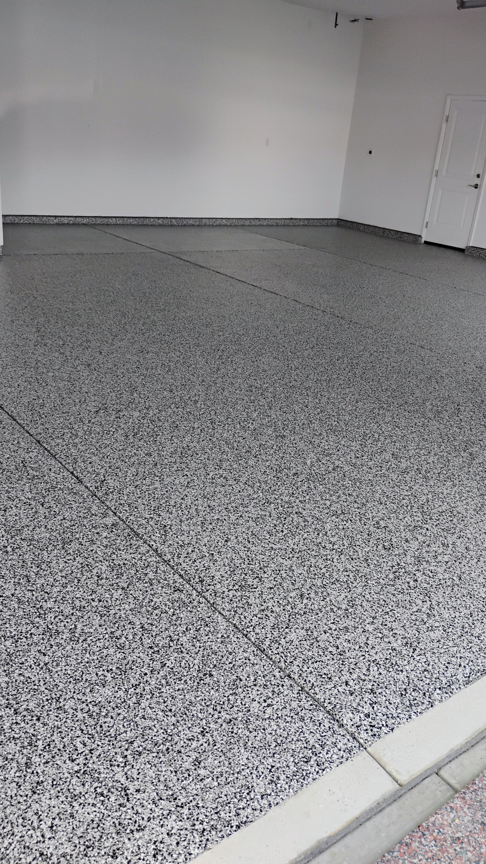 Domino Garage Floor Coating by Level 10 Coatings