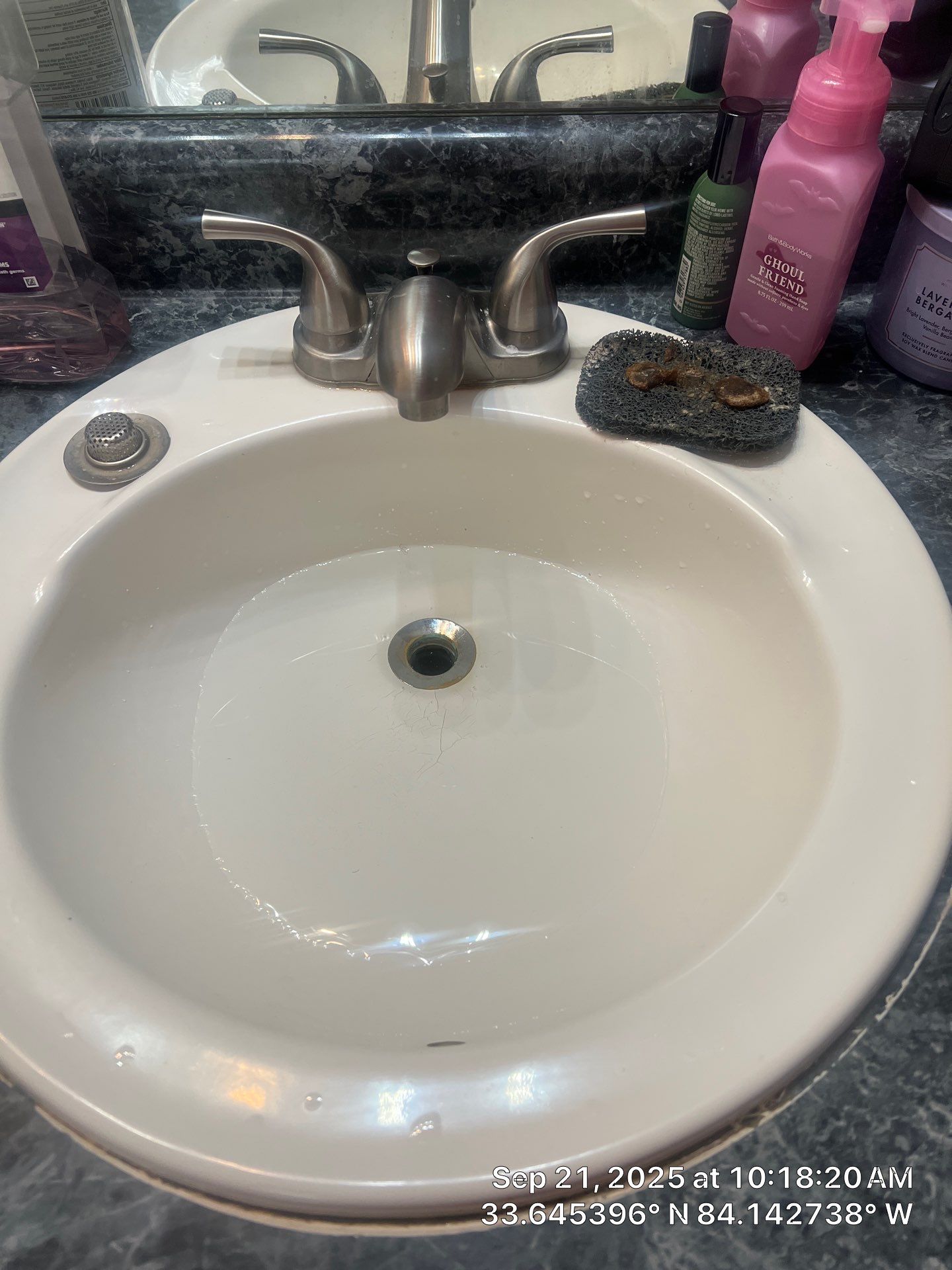 Bathroom sink clog in Stonecrest by Atlanta Plumbing & Drain