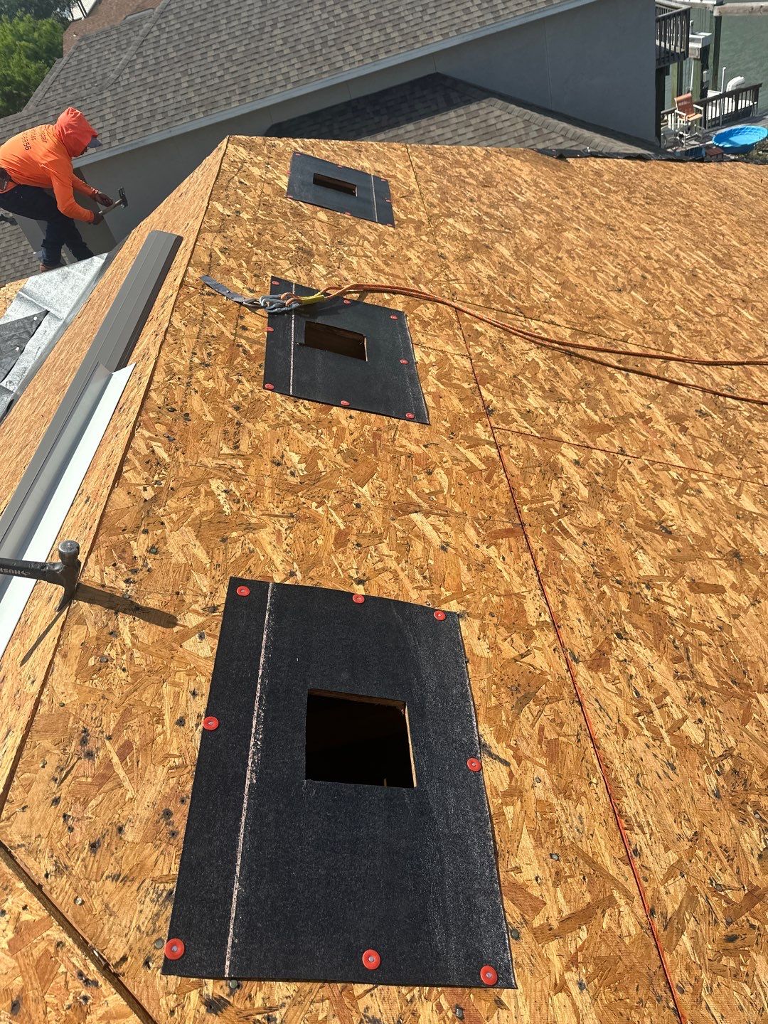 Residential Roofing Installation using Owen's Corning Duration (Lifetime) Shingles by Roof Repair Company