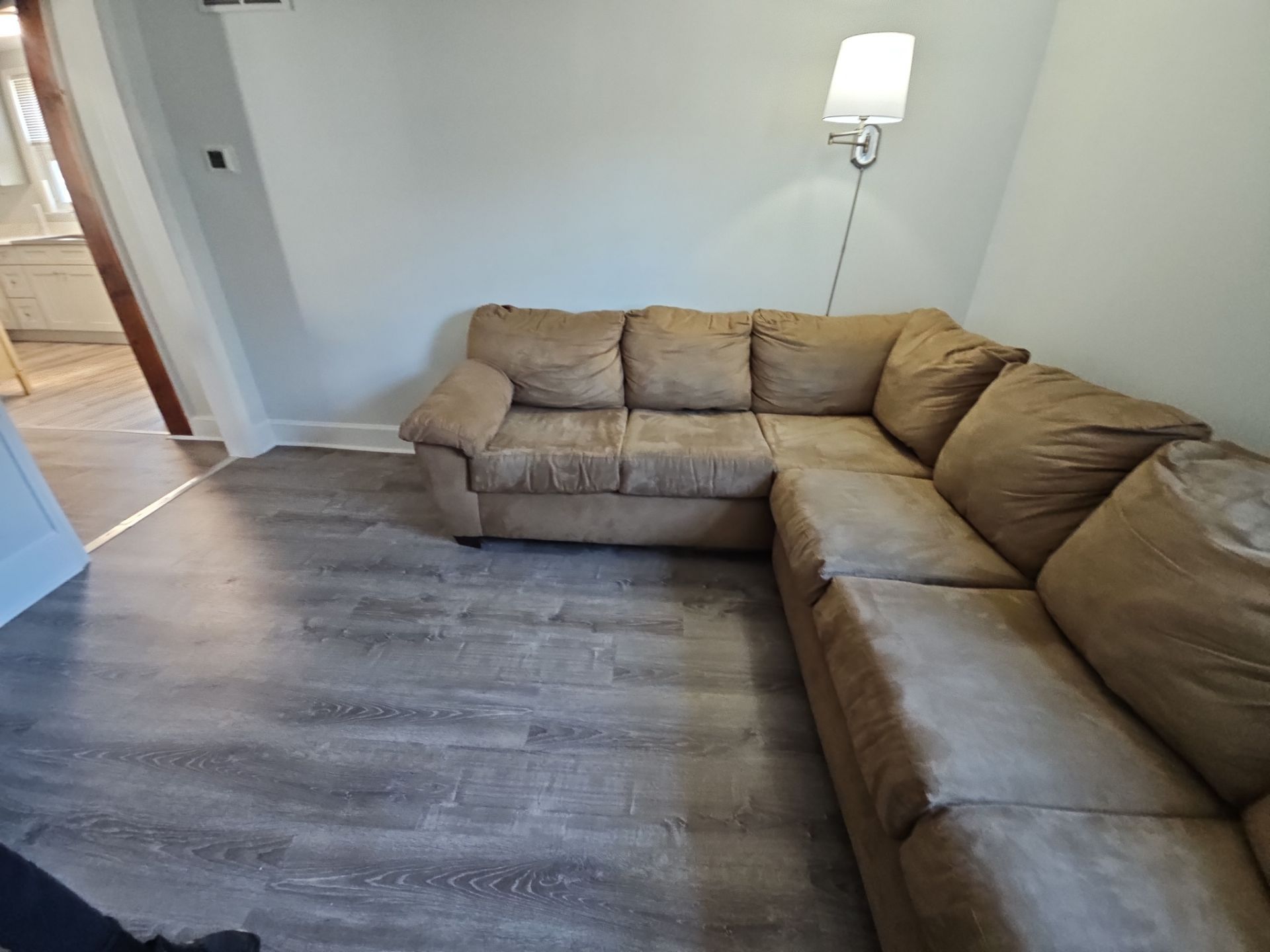 Kitchen and living area remodel by Window Depot of Annapolis