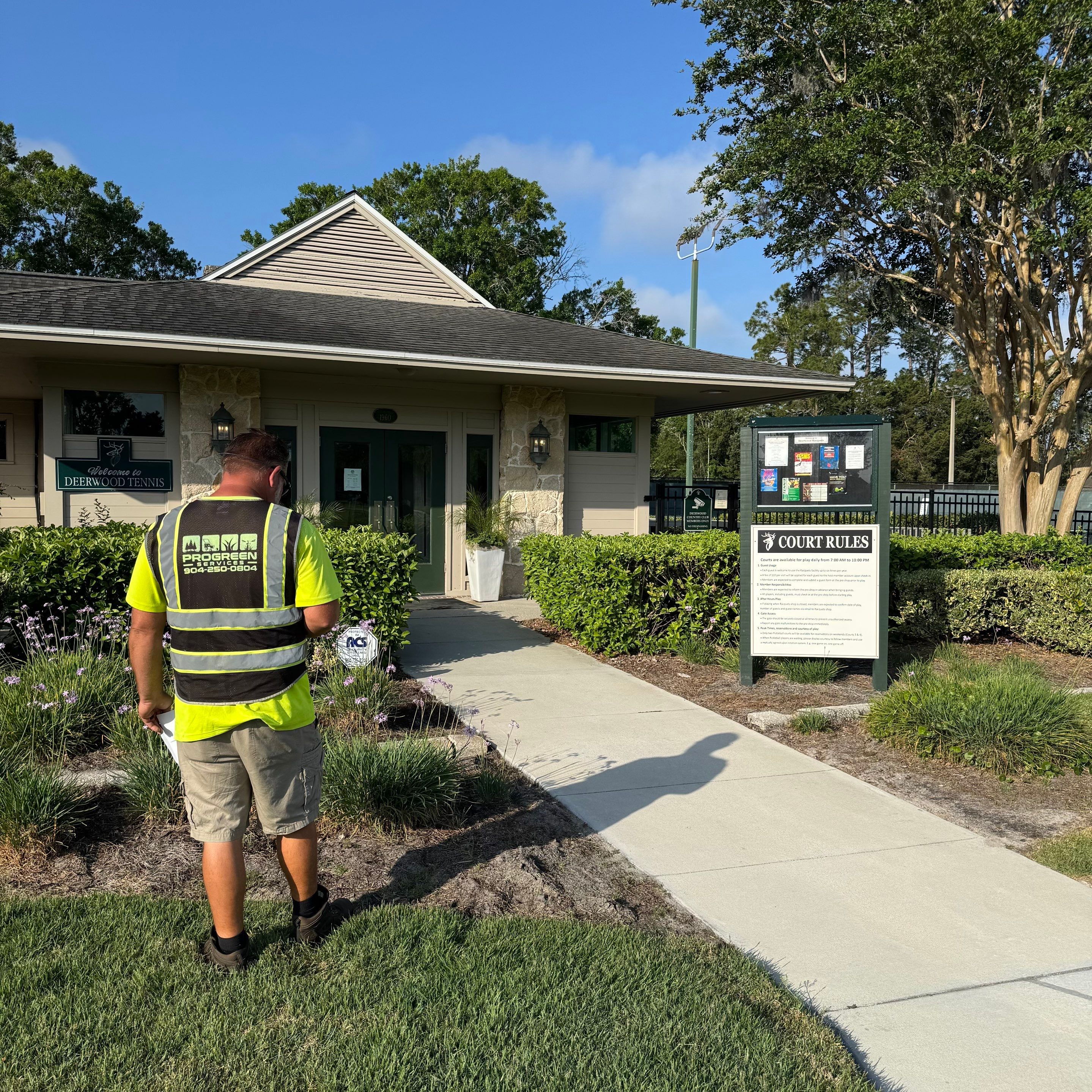 Tennis Complex | Deerwood Community by ProGreen Services