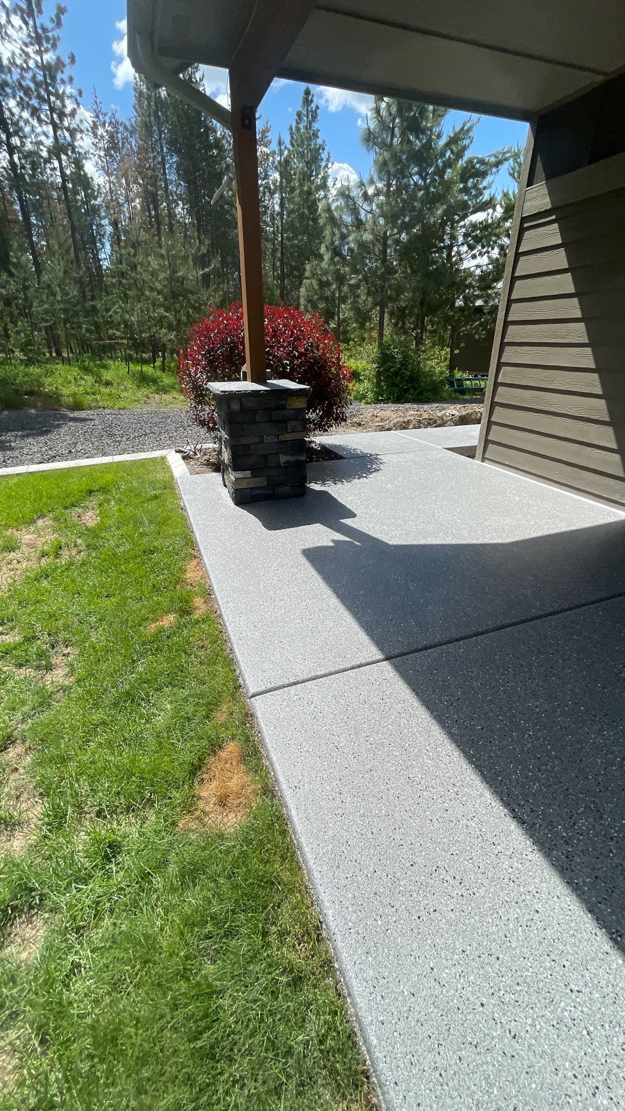 Patio Transformation using Slate Hybrid by Croc Coatings, LLC
