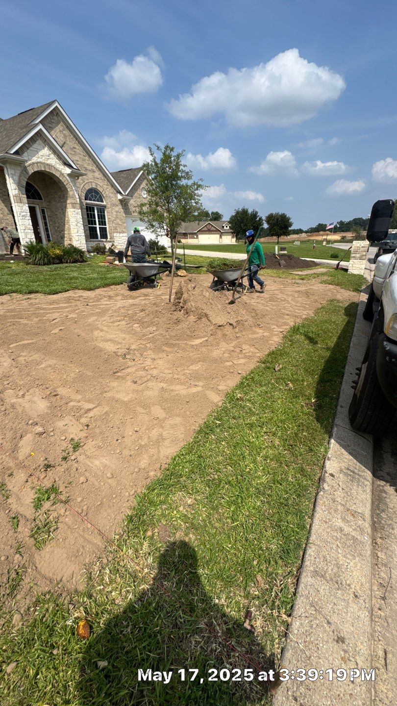 🌟 Mr. & Mrs. Wheeler’s Drainage & Landscape Transformation by Texas Urban Elements