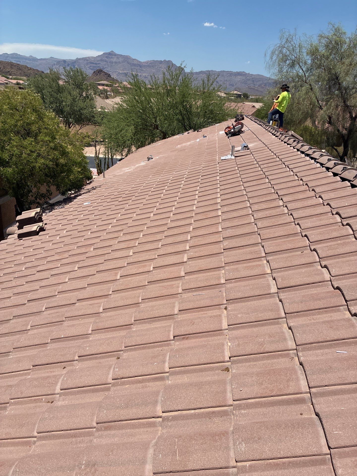 Tile Reset in Gold Canyon, AZ by Weather-Tite Roofing