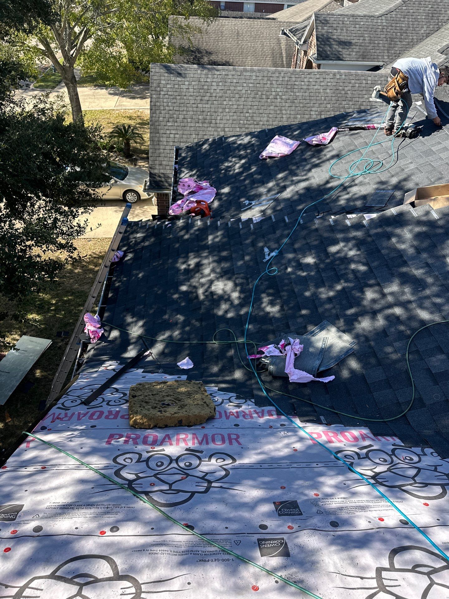 Project in Katy by Motion Roofing