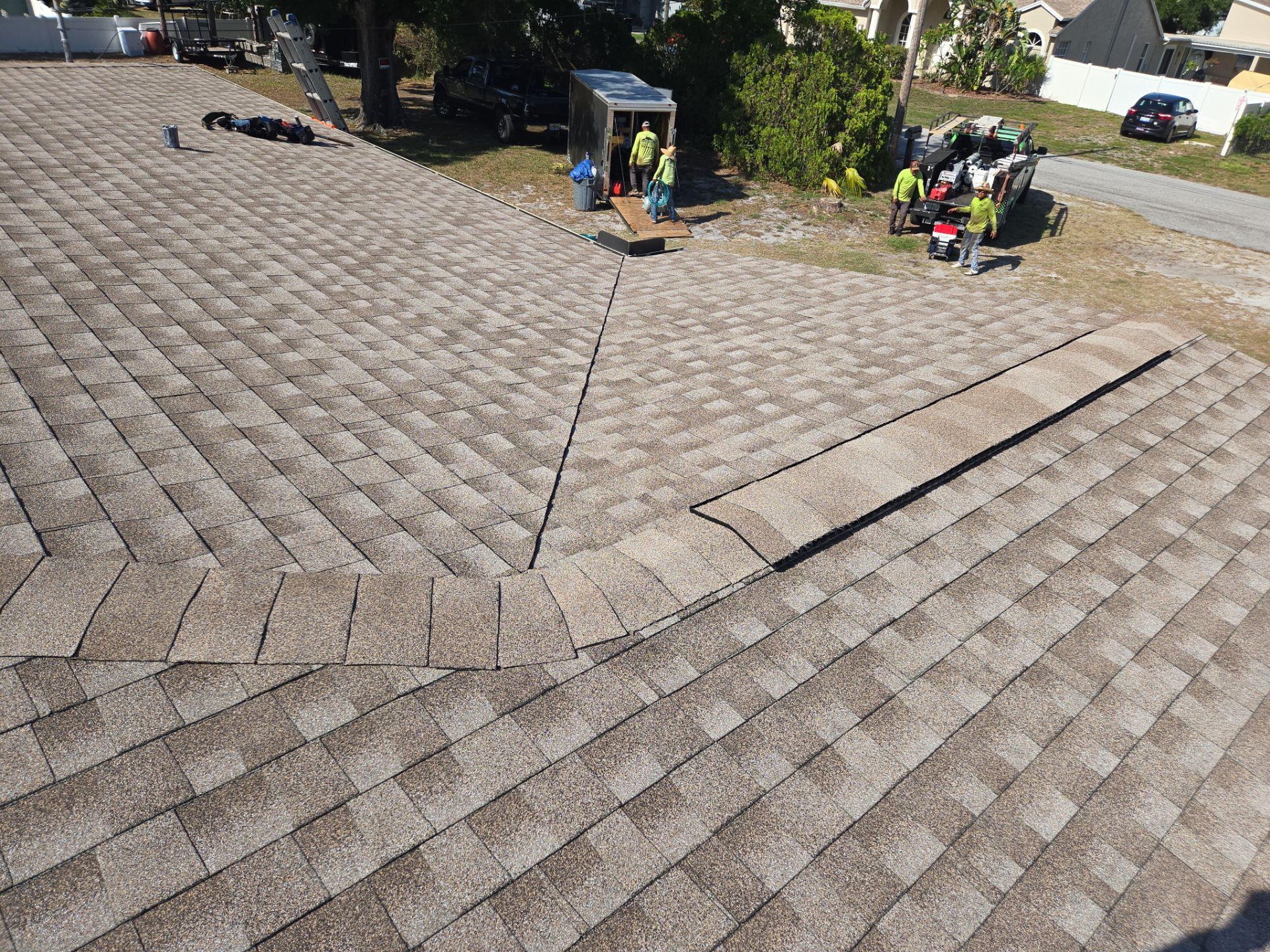 Project in Clearwater 33763 by Mitchell Roofing Company LLC