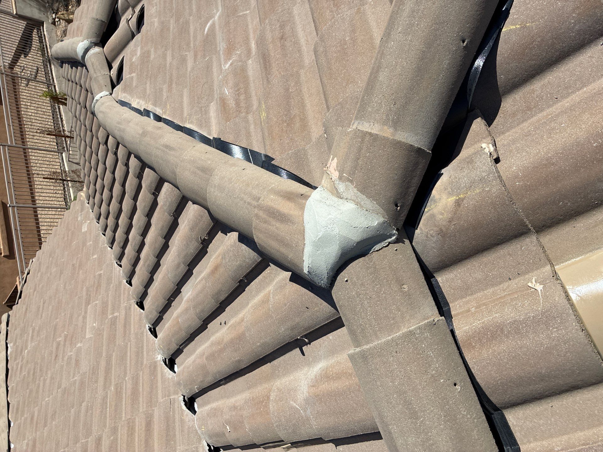 Residential Roof Install using Concrete Tiles in Scottsdale, Arizona by Weather-Tite Roofing