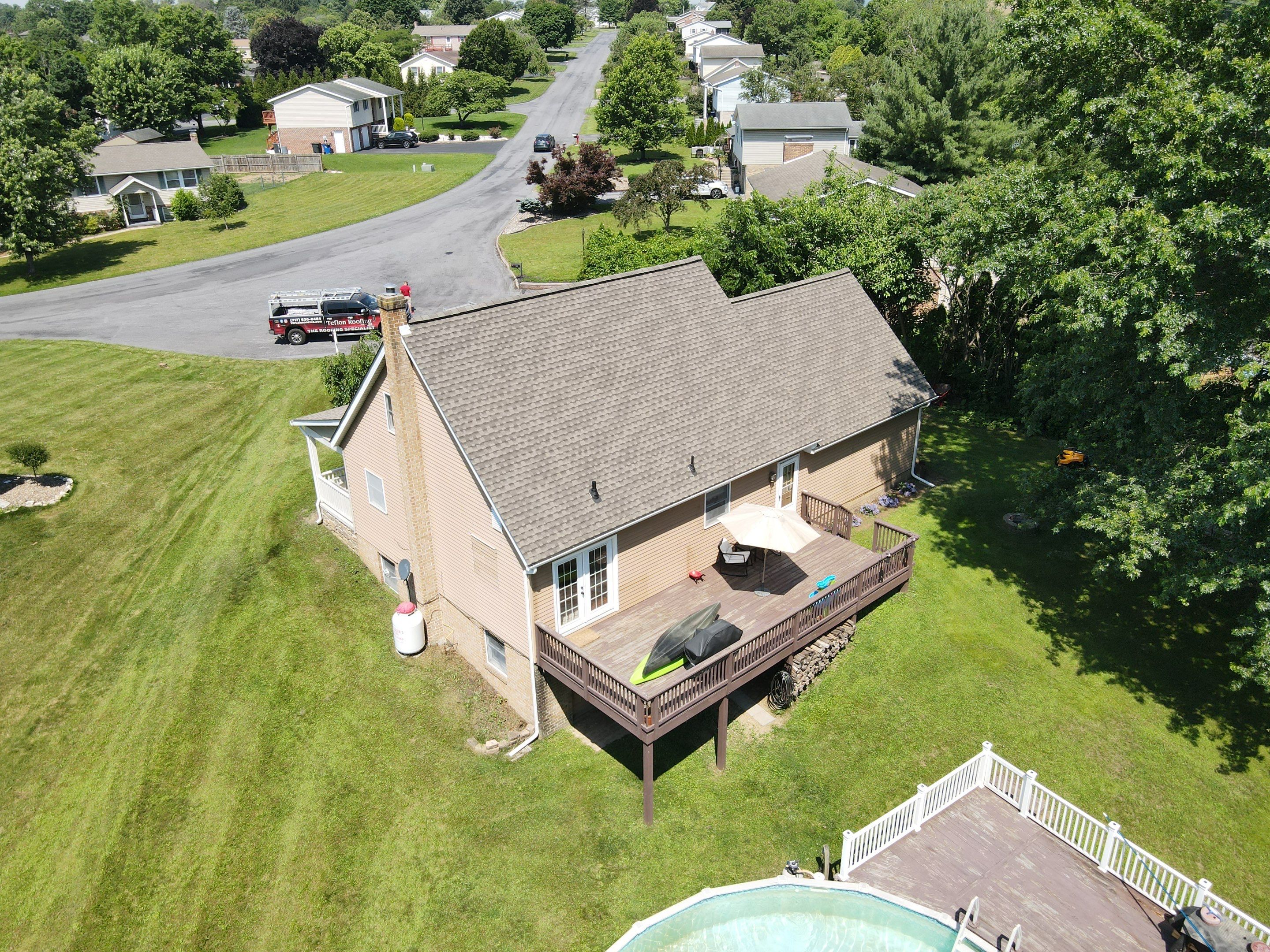 Residential Roofing Installation in Chambersburg by Teflon Roofing