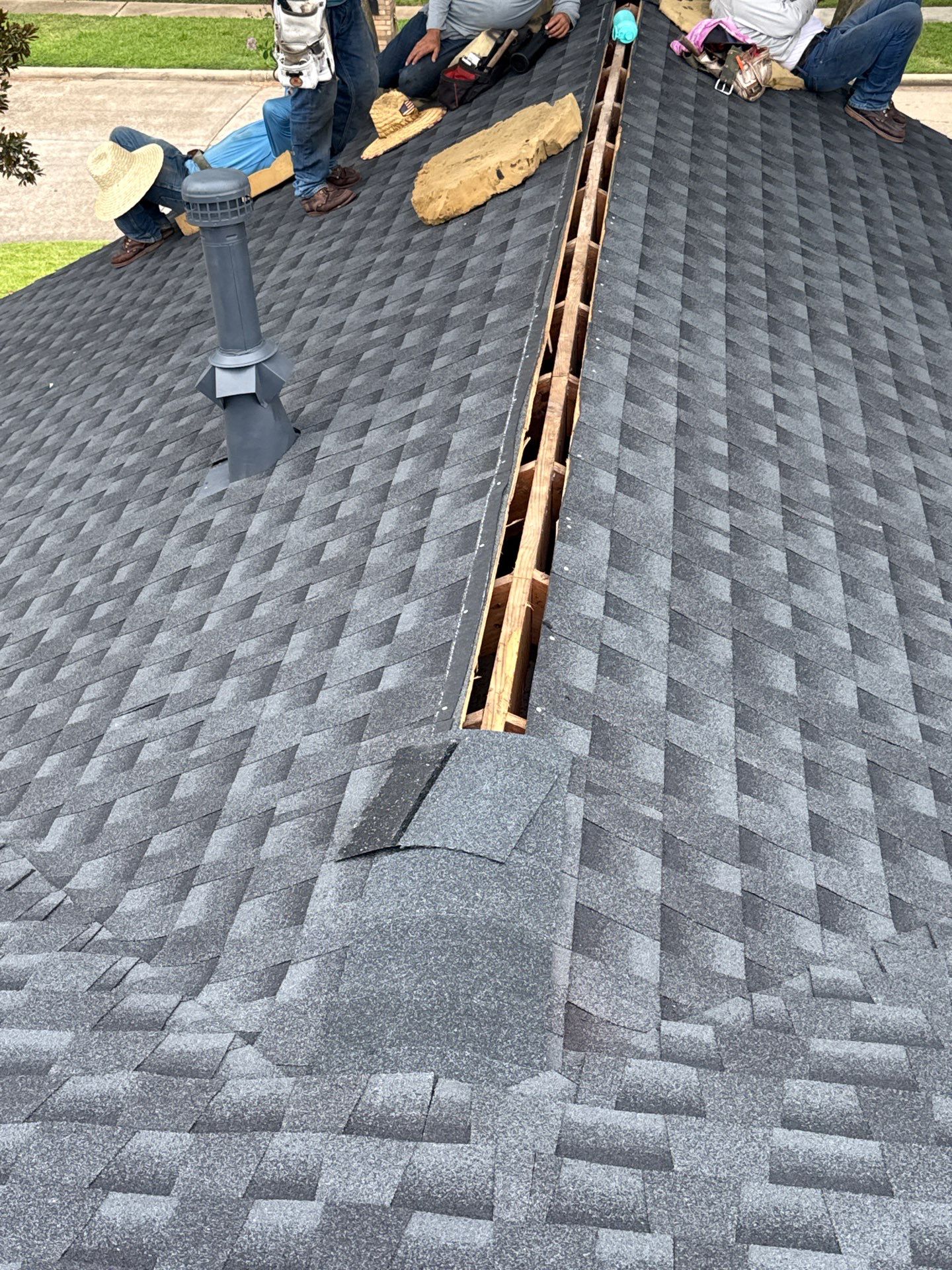 Project in Sugar Land by Good Vibes Roofing