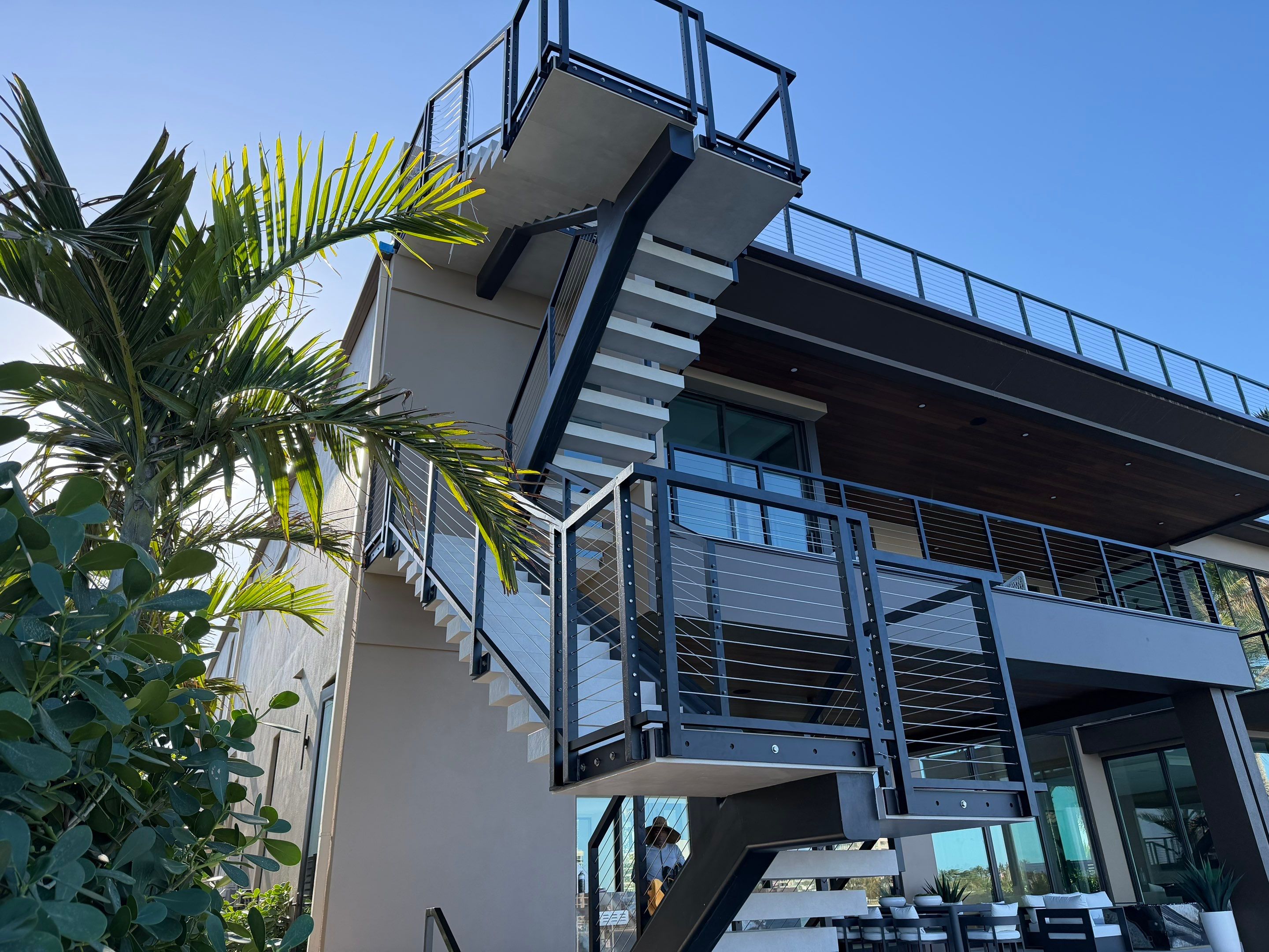 Custom Home in West Palm Beach by Toledo Iron Works