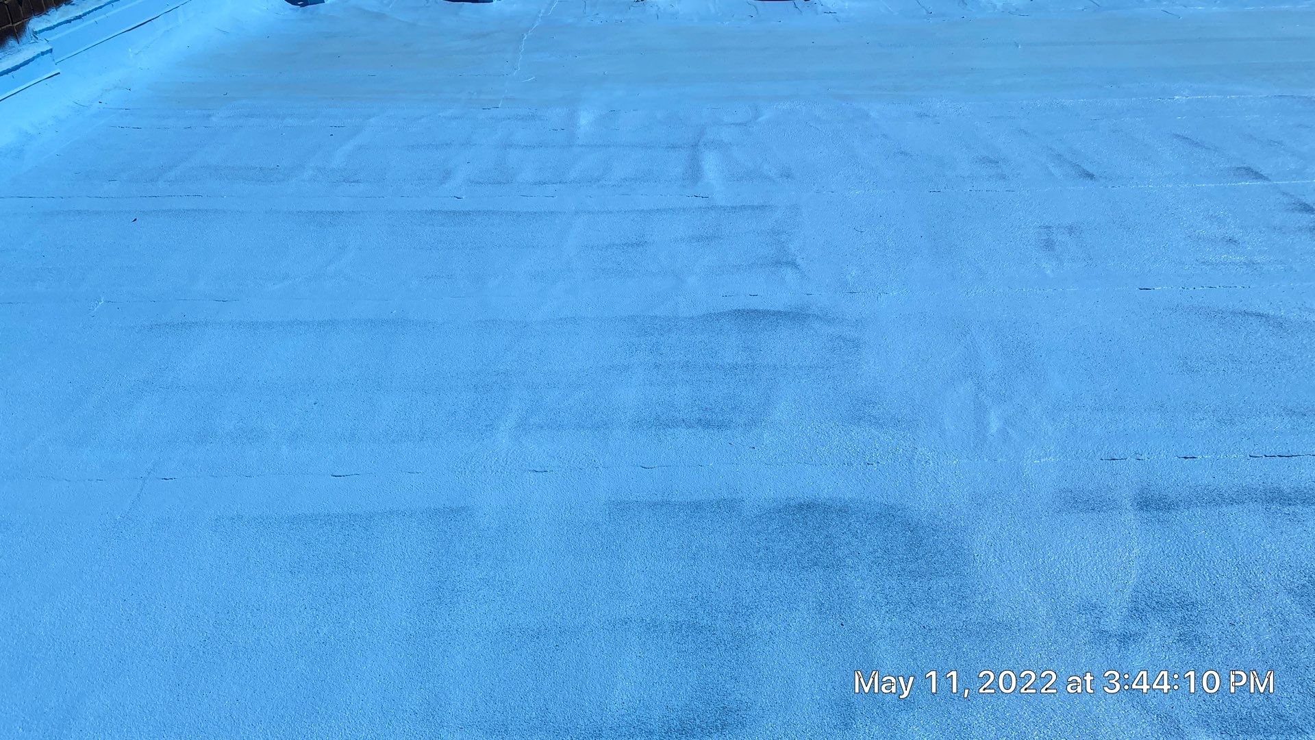 Commercial Roof Coating using Fiberseal basecoat and Silicon Topcoat by Just In Time Roofing and Restoration