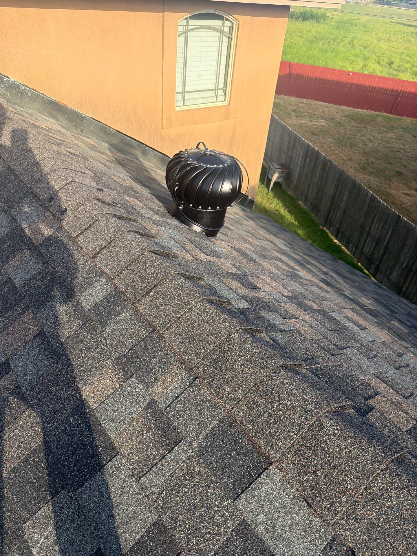 Flashing Stucco above the Roof by Bayfront Roofing and Construction