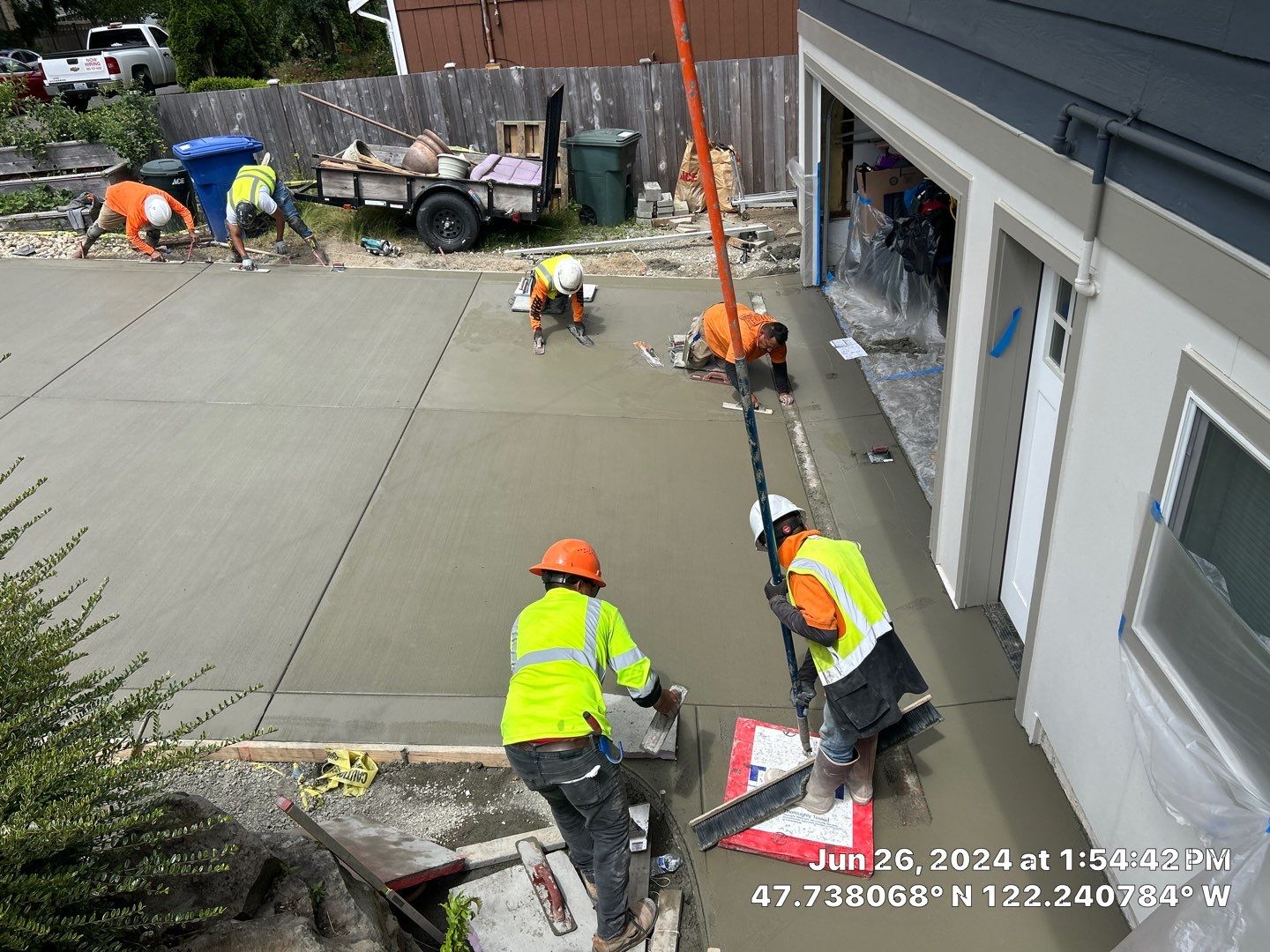 Nathan | Concrete Driveway & Walkway by Jireh Asphalt & Concrete Inc 