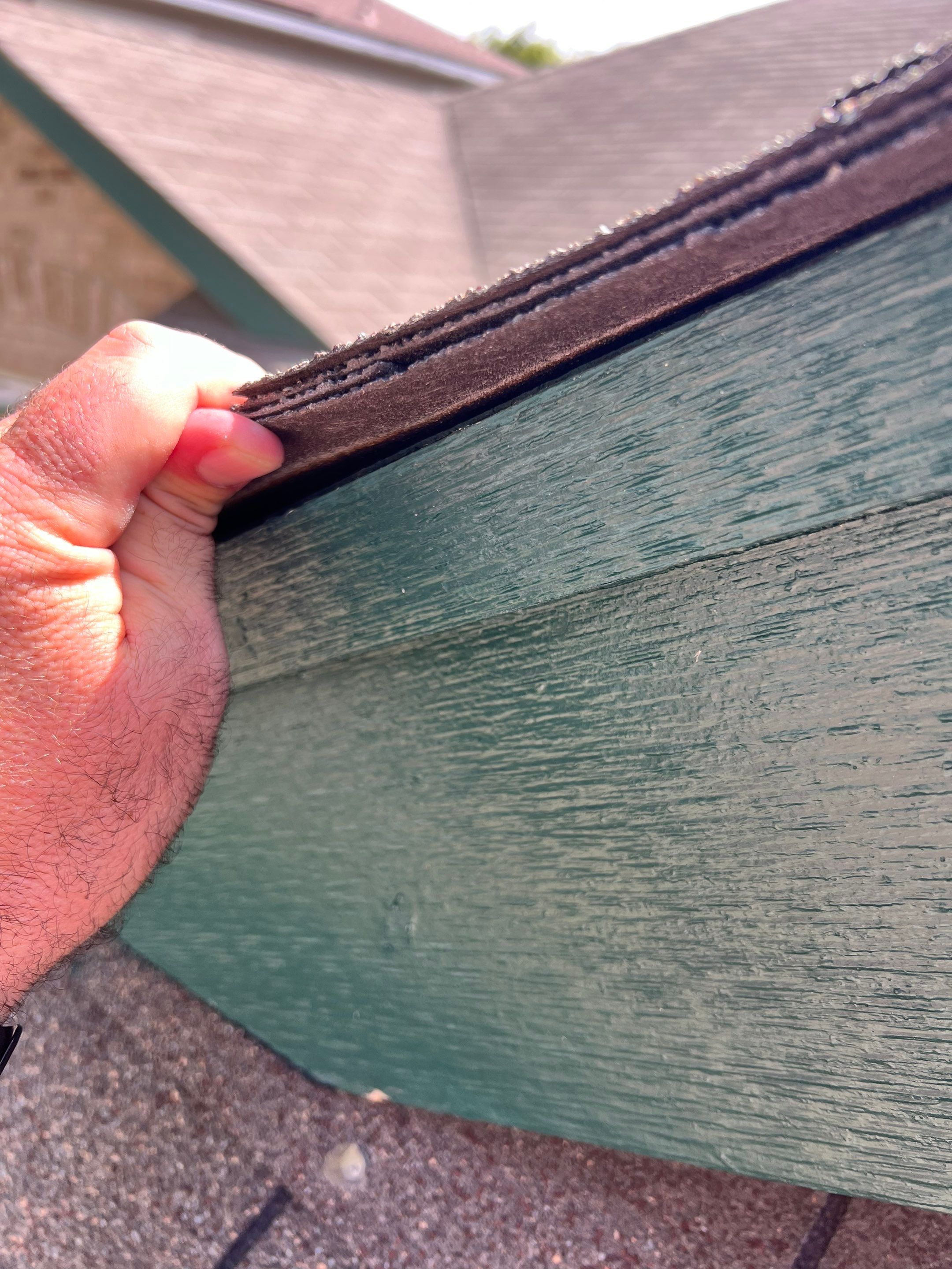 Hail Damage Roof Inspection using Roof and Drone Inspection by Premier Roofing and Contracting