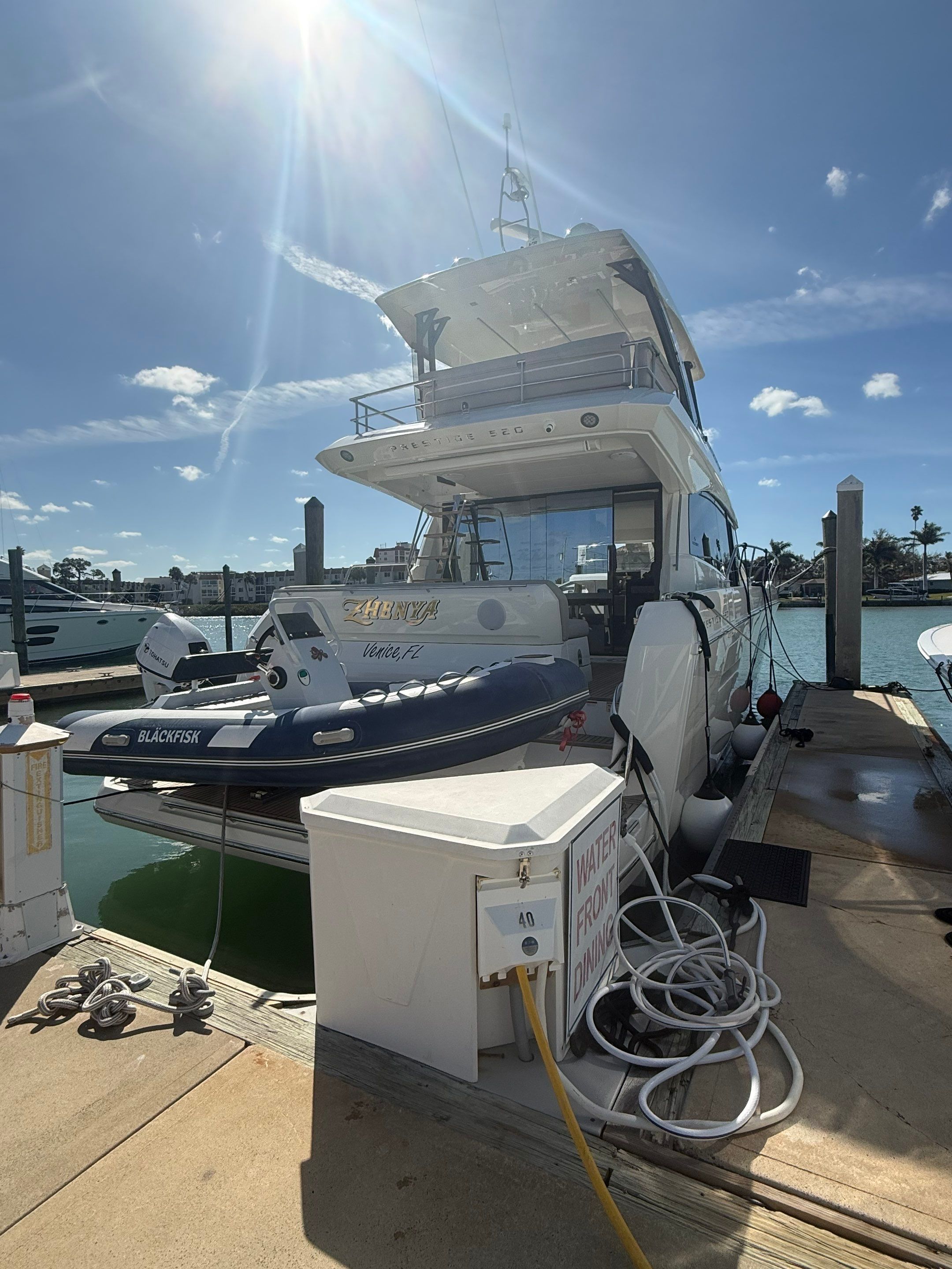 Project in Venice, FL by Florida Hull Cleaning 