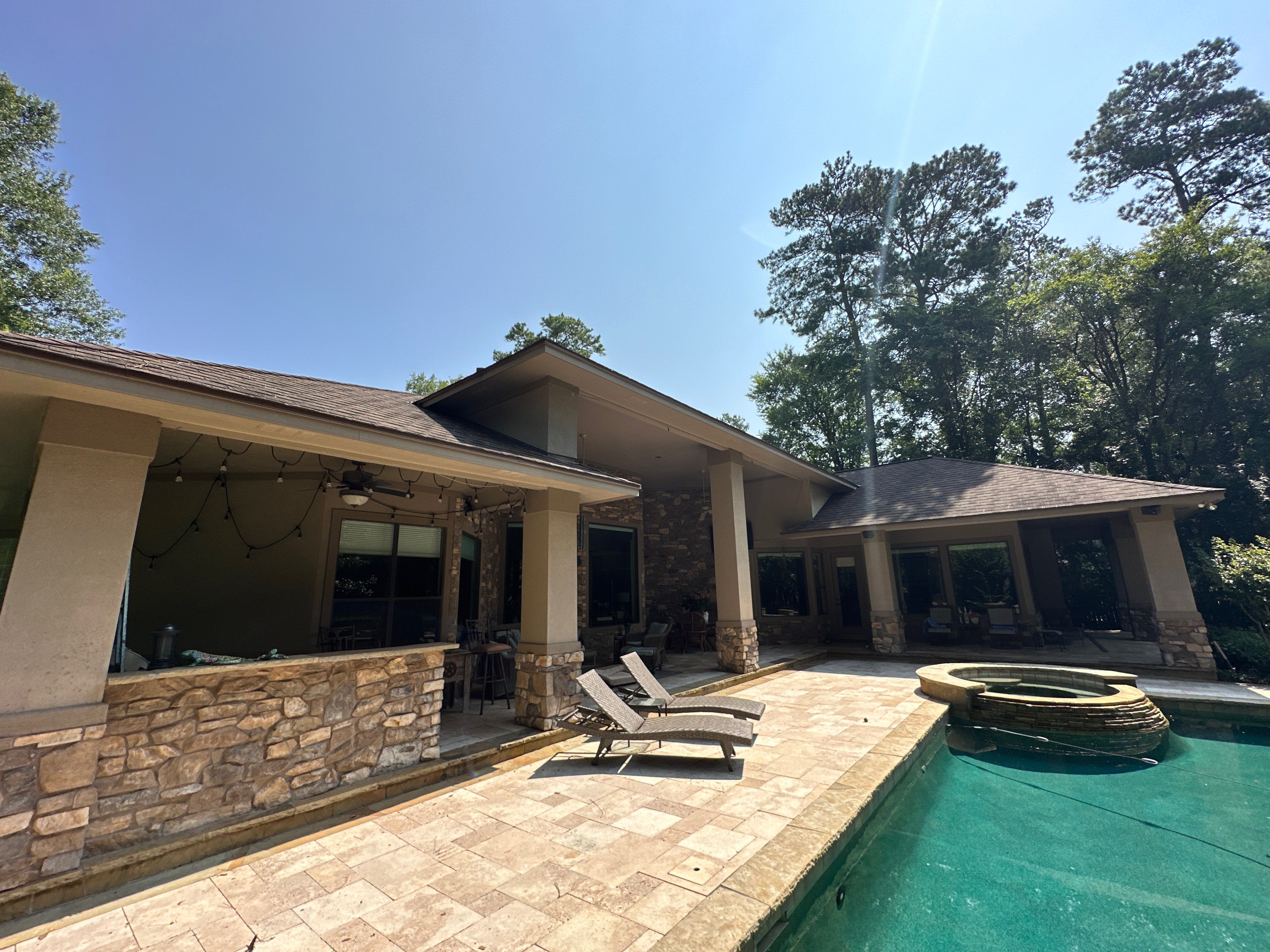 Residential Asphalt Shingle Roof Replacement in Spring, Texas by Abbott Roofing Company