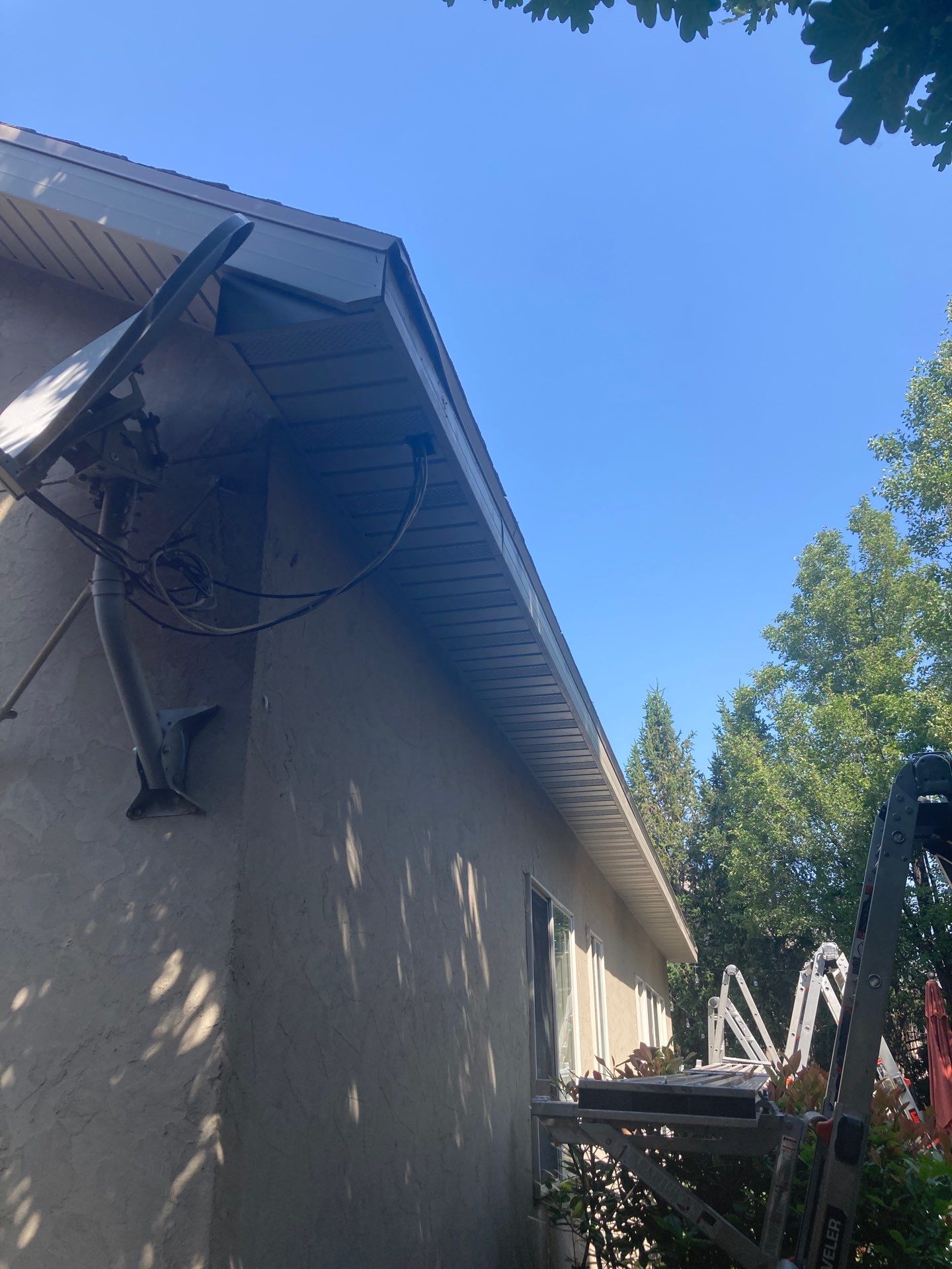 Project in Cottonwood Heights by Emerald Gotcha Gutters 