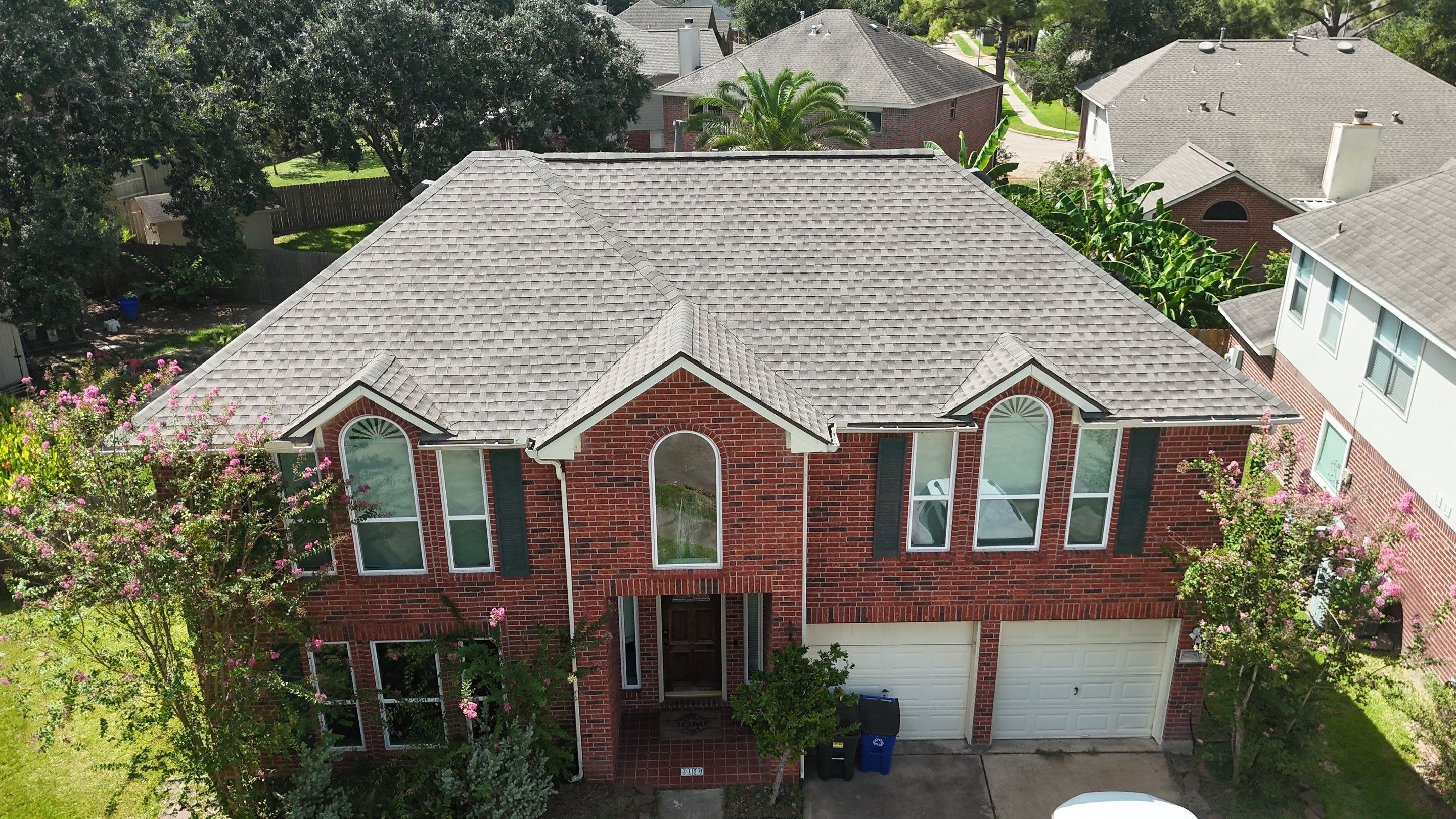Roof Replacement for Two-Story Brick Home in Katy, TX by Onit Roofing LLC
